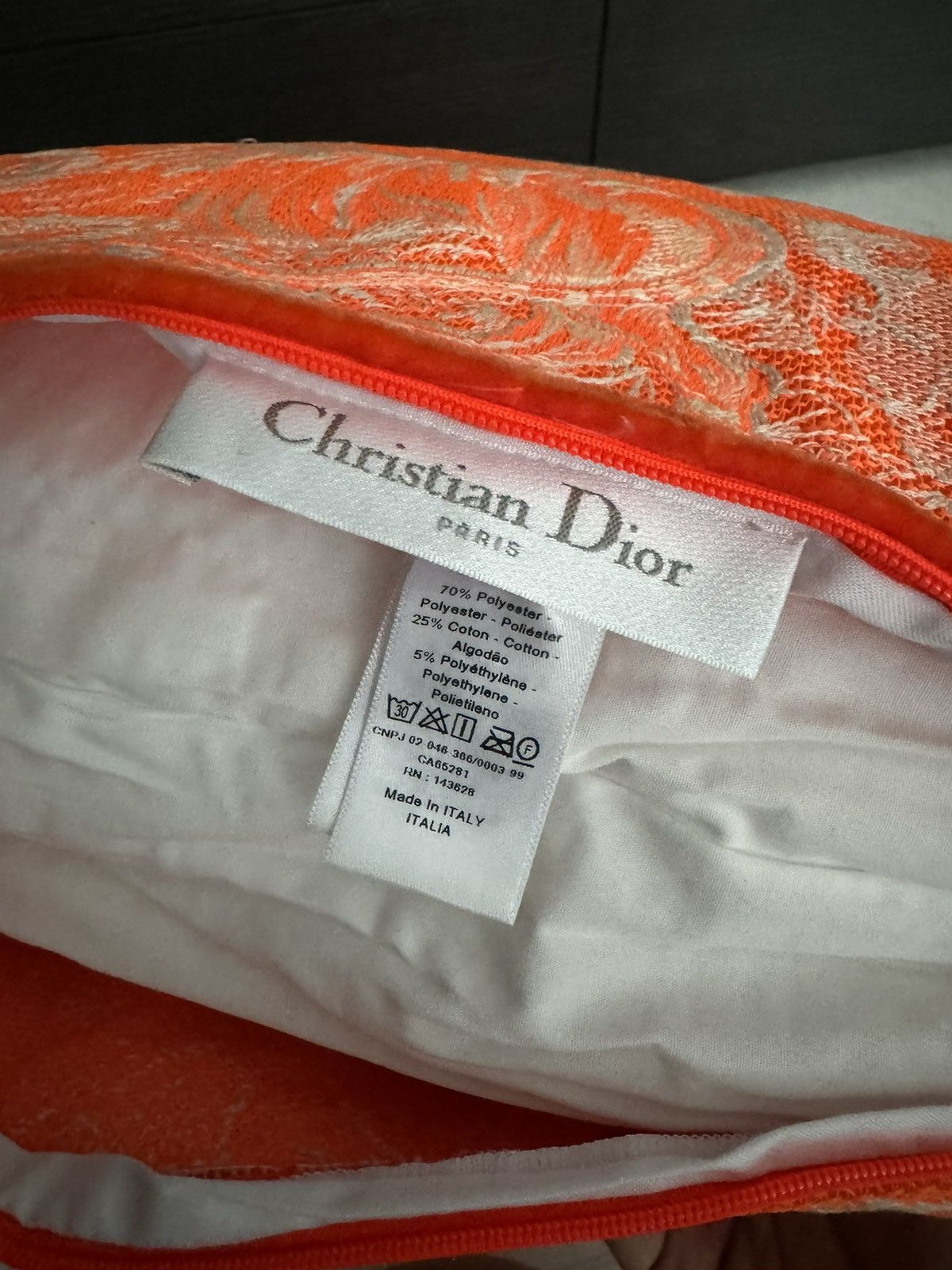Dior BN DIOR RIVERIA TOILE DE JOUY SQUARE CUSHION Size ONE SIZE - 7 Thumbnail
