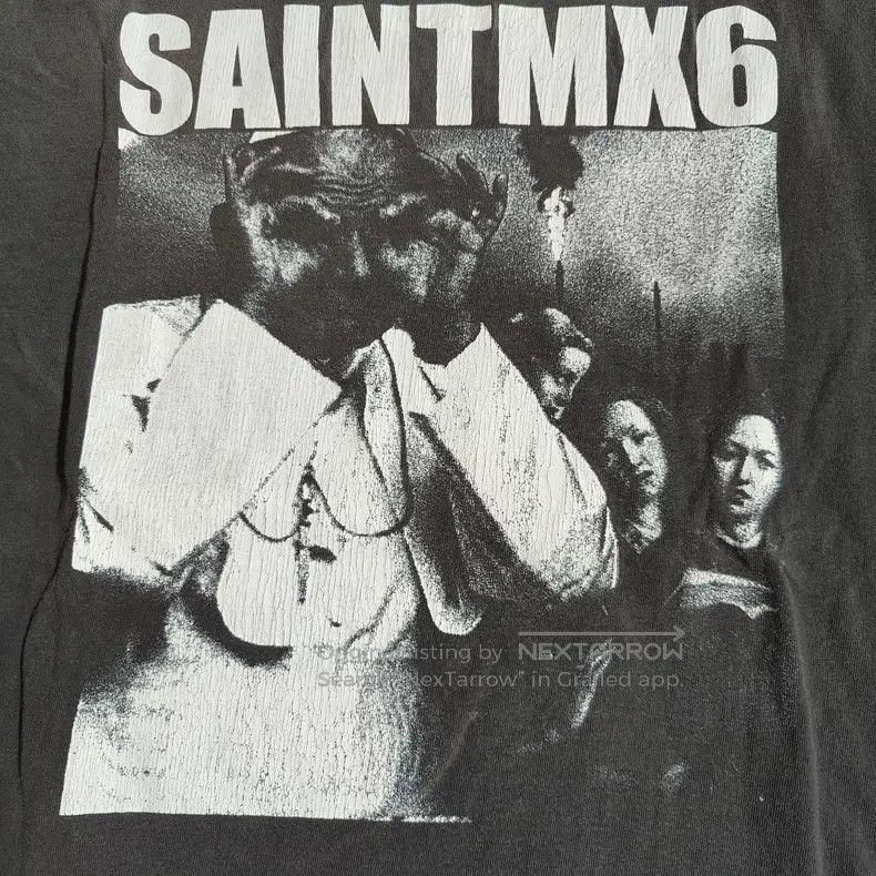 Saint Michael Saint Michael Aged letter sleeves with long sleeves Size US M / EU 48-50 / 2 - 2 Thumbnail