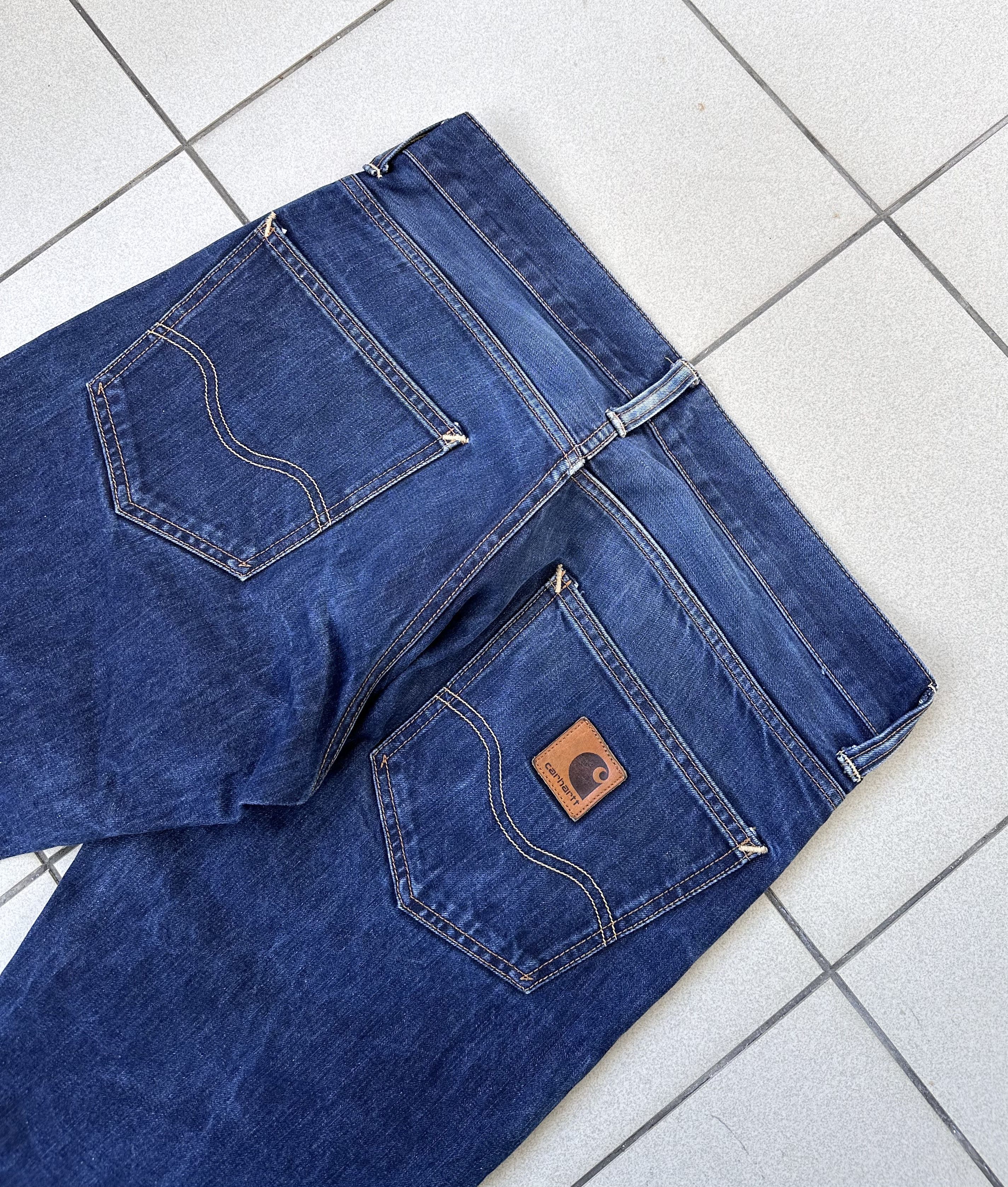 Carhartt Vintage Carhartt denim basic pants workwear usa Size US 32 / EU 48 - 2 Thumbnail
