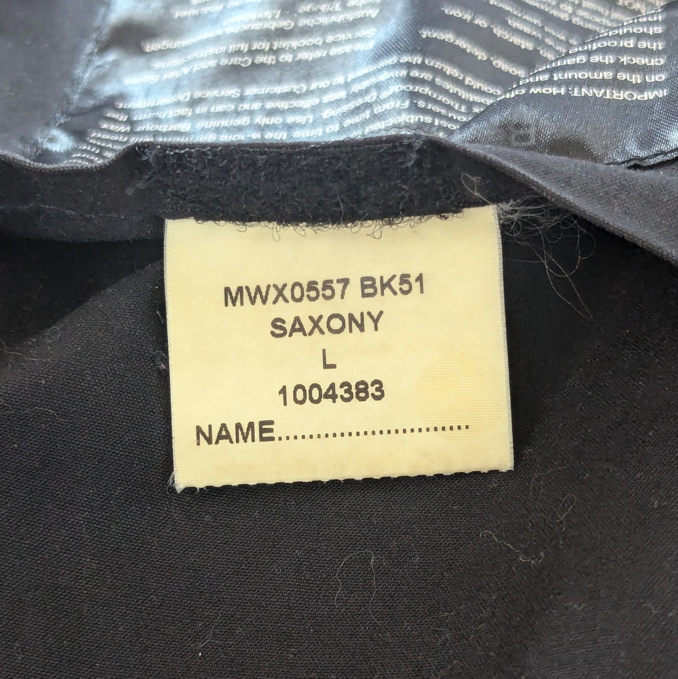 Barbour Barbour Saxony International 1958 World Tour Waxed Cotton Size US L / EU 52-54 / 3 - 16 Thumbnail