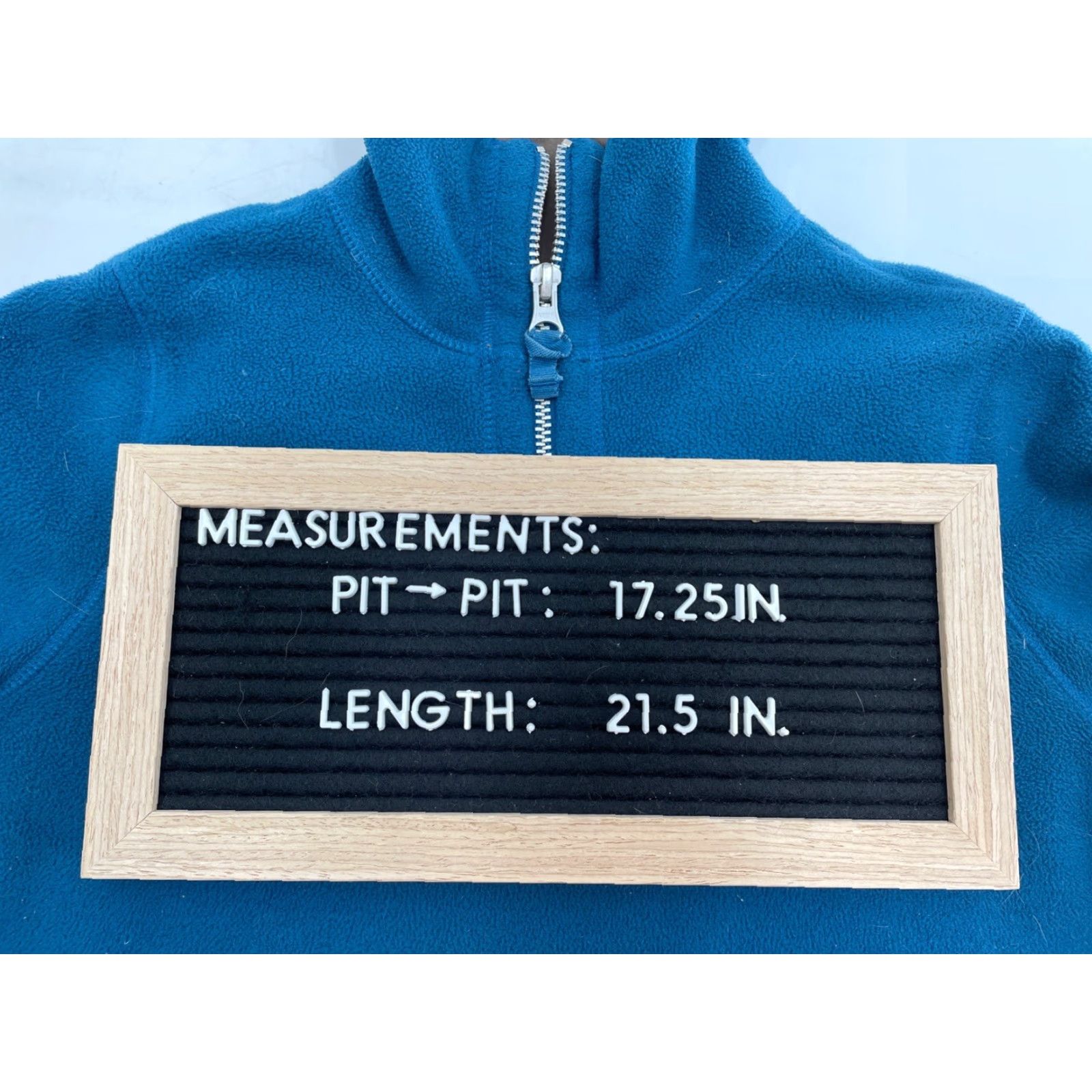 Old Navy Old Navy Women’s Long Sleeve Fleece Sweatshirt - 1/4 Zip - Blue - Size XS Size XS / US 0-2 / IT 36-38 - 2 Thumbnail