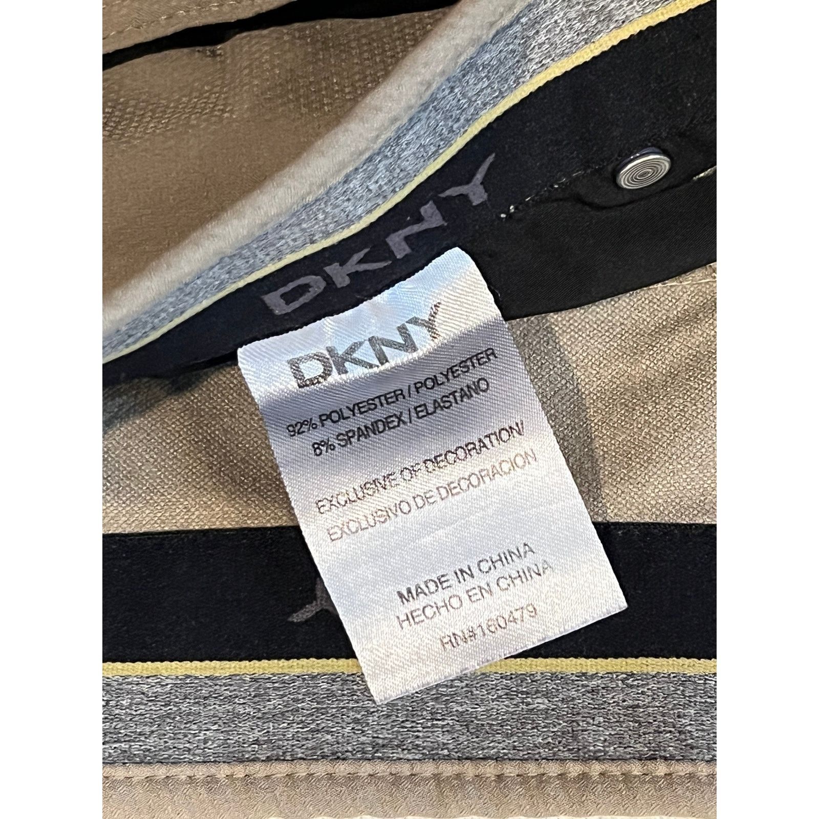 DKNY DKNY Poly Elastane Beige Dress Pants Mens 38x30 Size US 38 / EU 54 - 3 Thumbnail