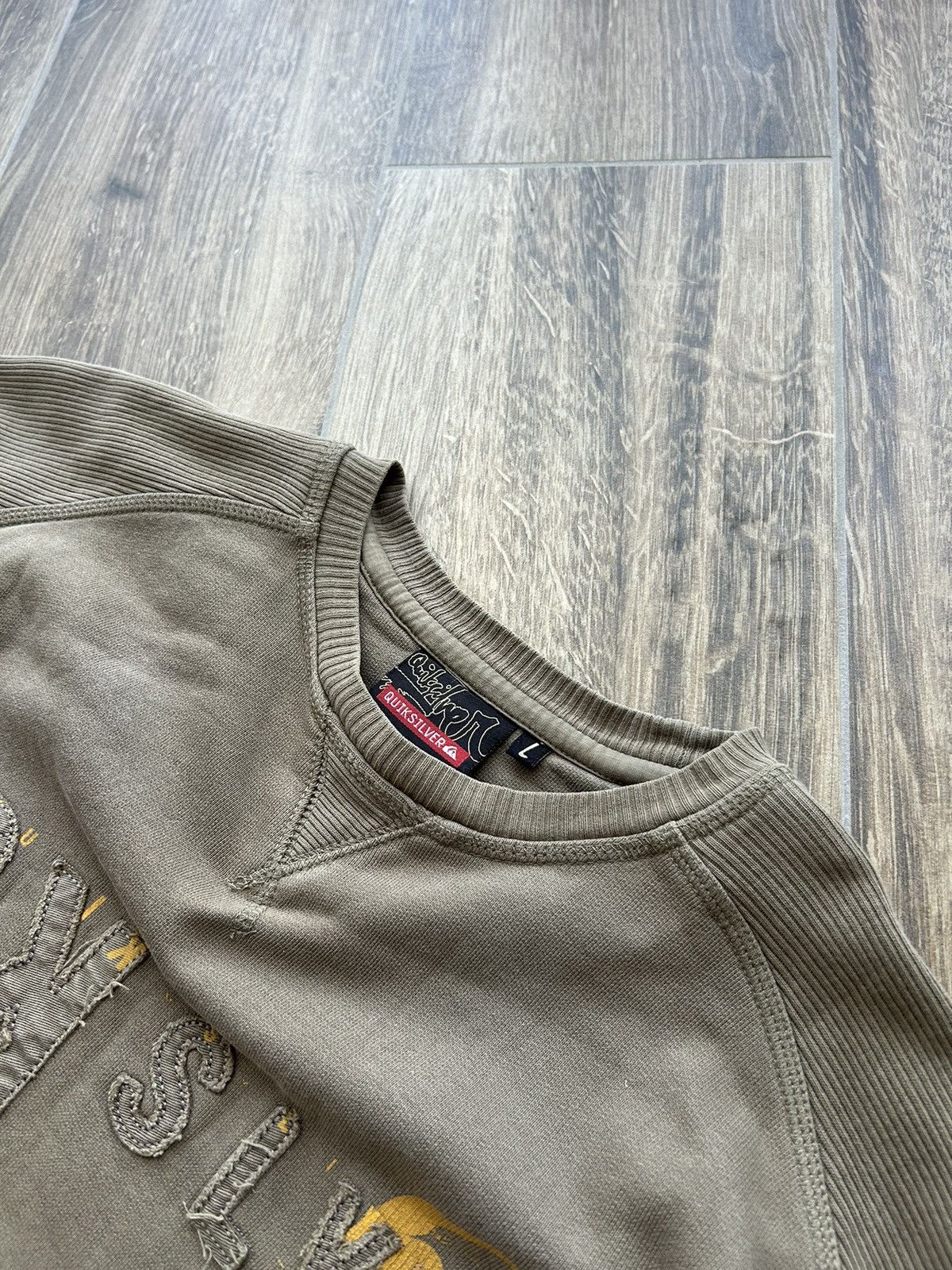 Quicksilver × Vintage Vintage Quicksilver big logo sweatshirt y2k 90s Size US L / EU 52-54 / 3 - 3 Thumbnail
