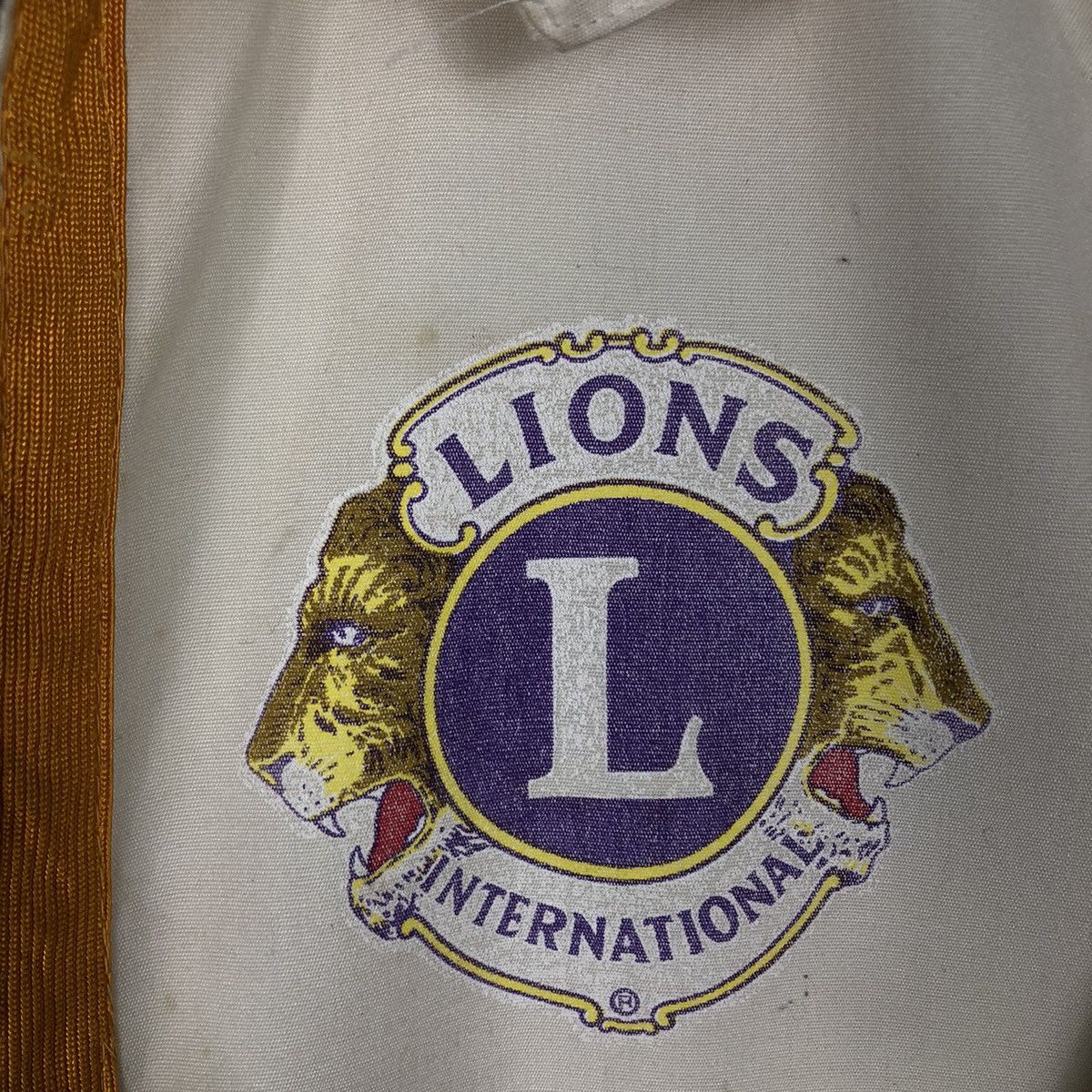 Vintage 🔥80’s Vintage Larimore Lions Club North Dakota Big Logo Size US L / EU 52-54 / 3 - 12 Thumbnail