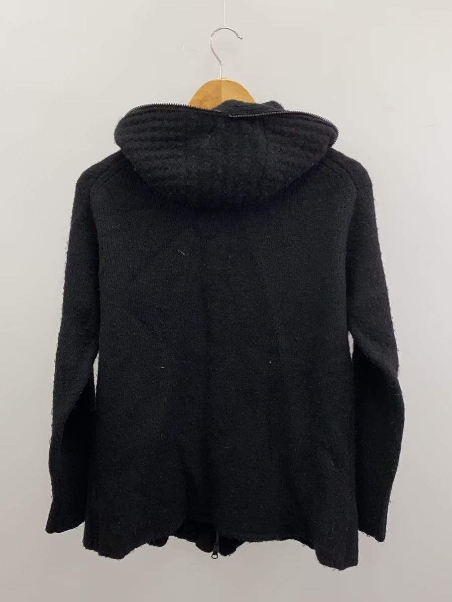 Yohji Yamamoto Ribbed Wool Knit Zip Hoodie Size US M / EU 48-50 / 2 - 2 Thumbnail