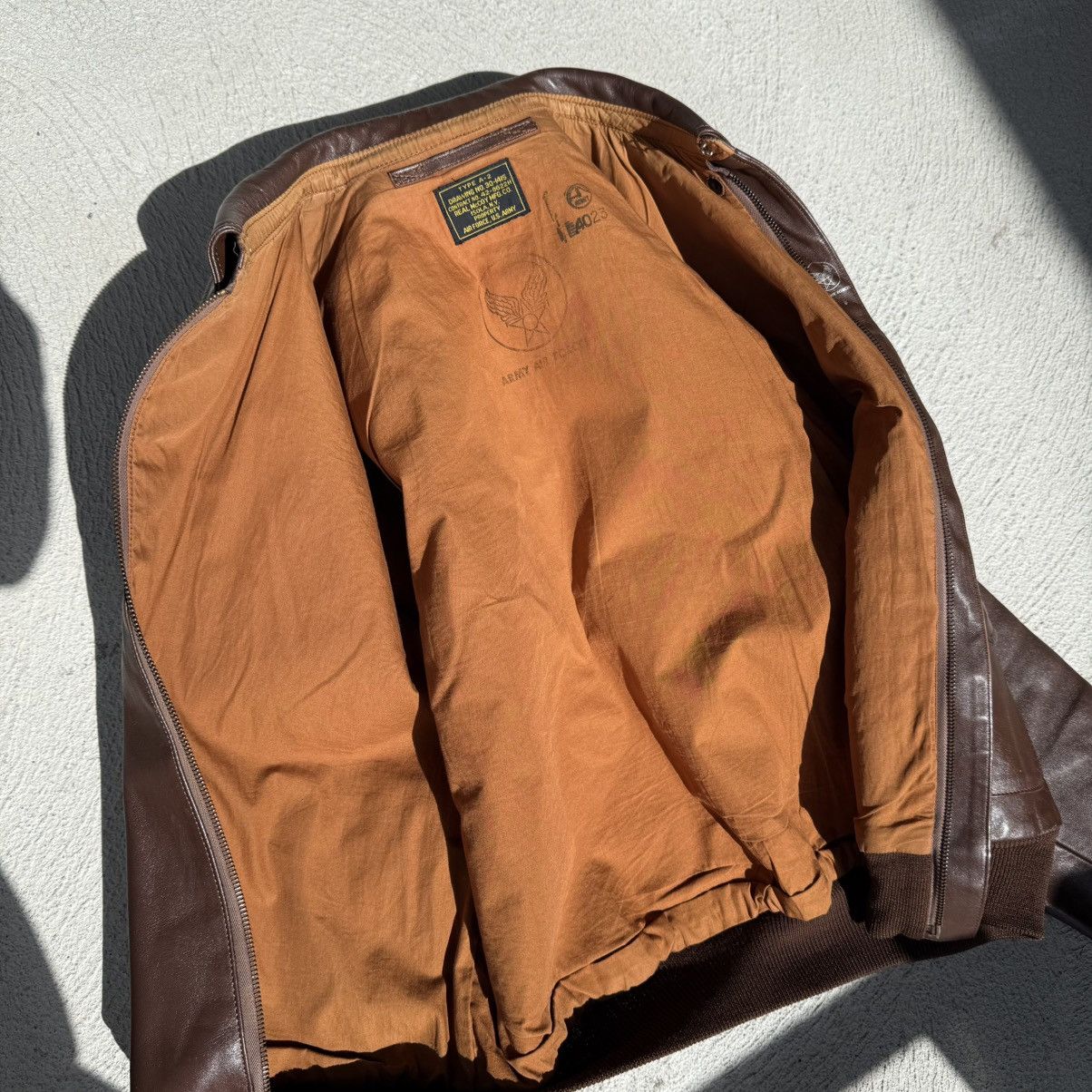 The Real McCoy's The Real McCoy's Type A-2 Flight Jacket - Size 42 Size US M / EU 48-50 / 2 - 6 Thumbnail