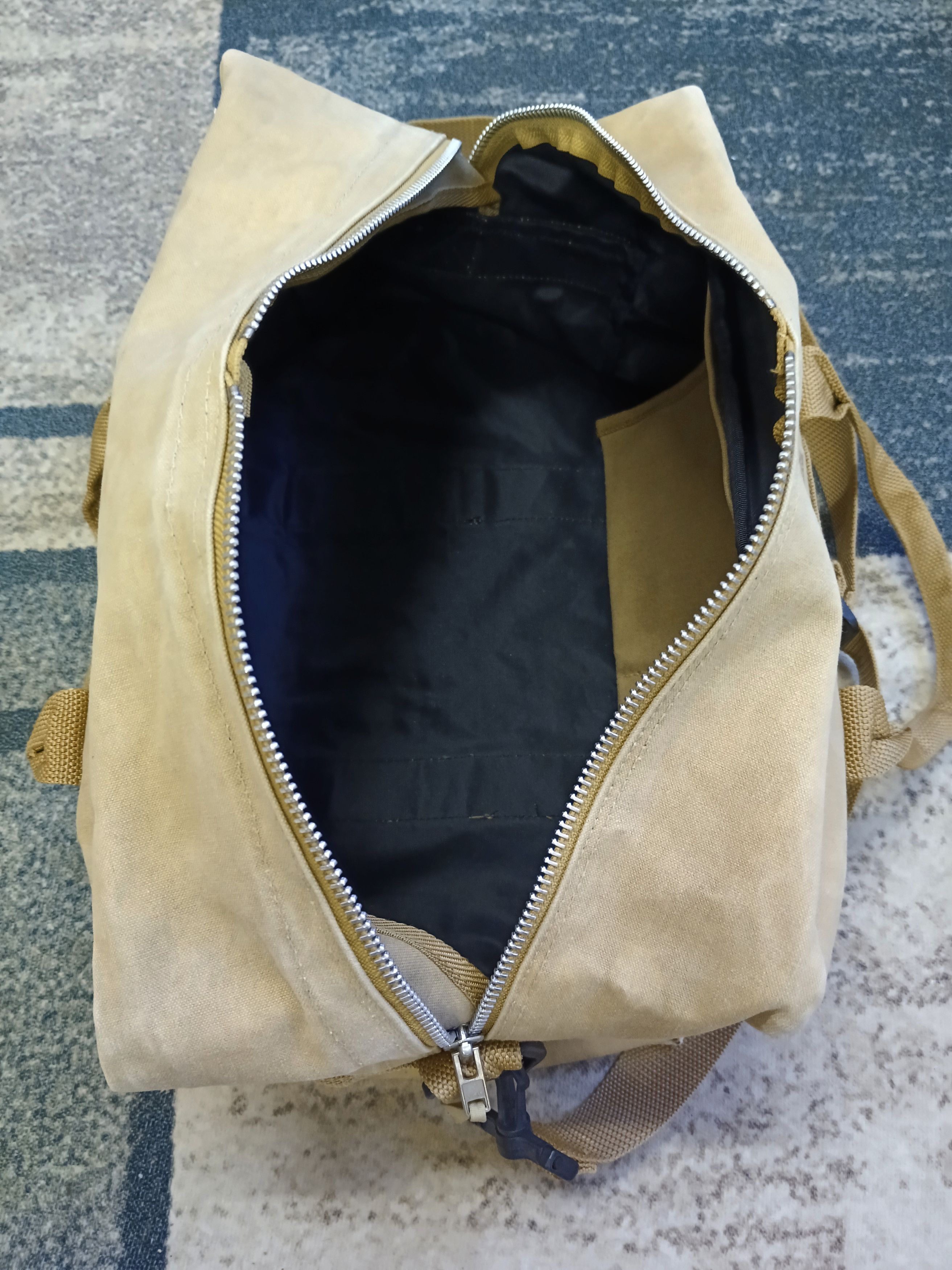 Bape A BATHING APE NOWHERE CANVAS DUFFLE TRAVEL BAG Size ONE SIZE - 4 Thumbnail