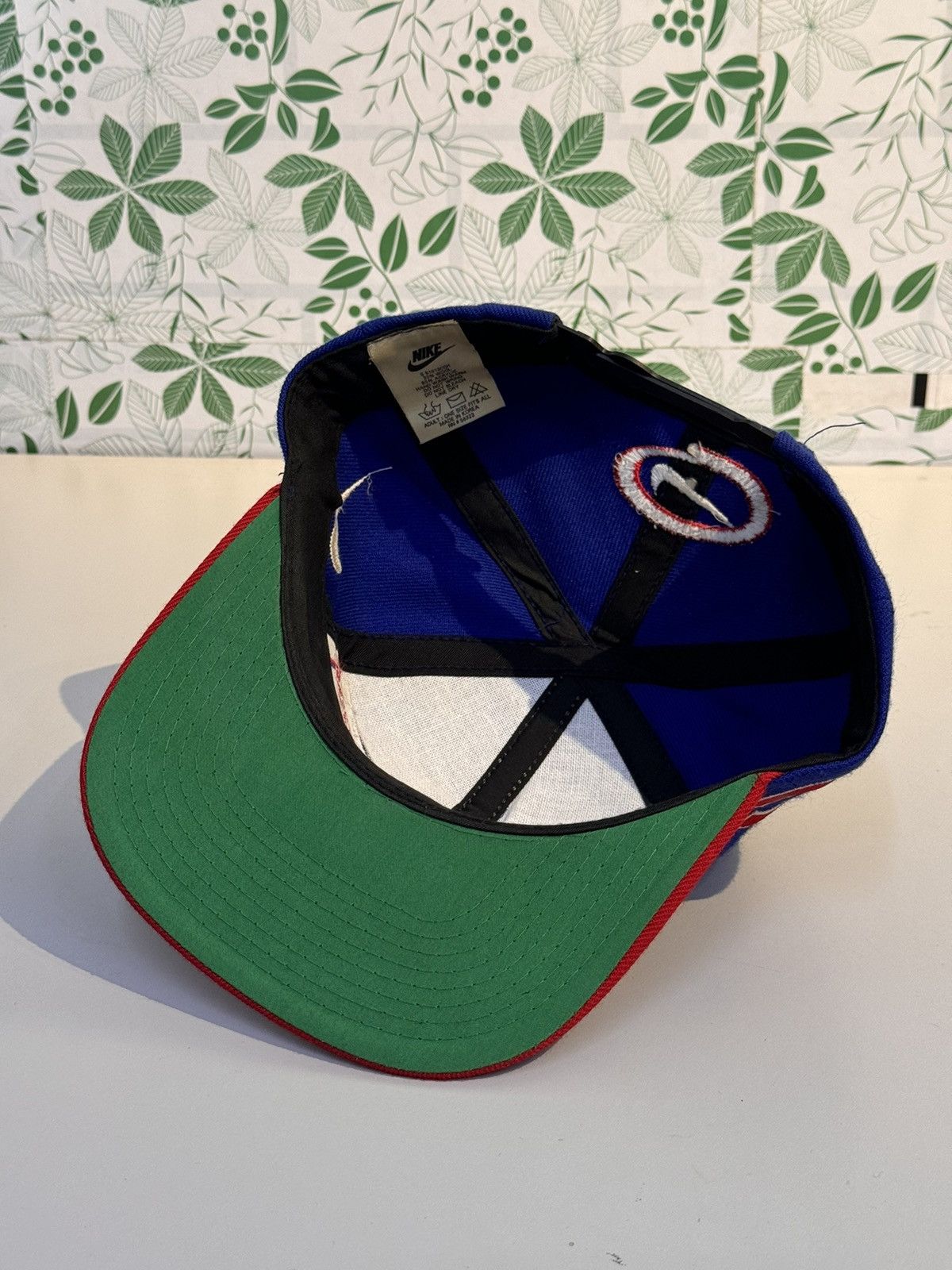 Nike × Vintage Nike Wilson MLB Chicago Cubs Snapback Size ONE SIZE - 5 Thumbnail