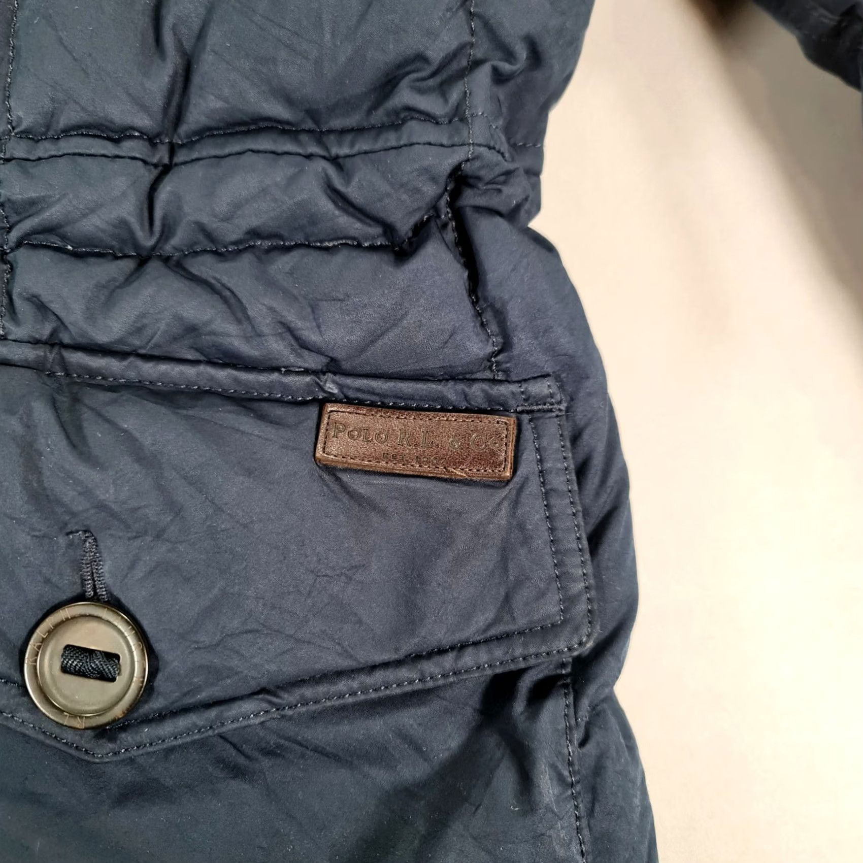 Polo Ralph Lauren Polo Ralph Lauren Mens Parka Jacket navy Blue Medium Hooded Down Fill Casual Winter Size US M / EU 48-50 / 2 - 4 Thumbnail