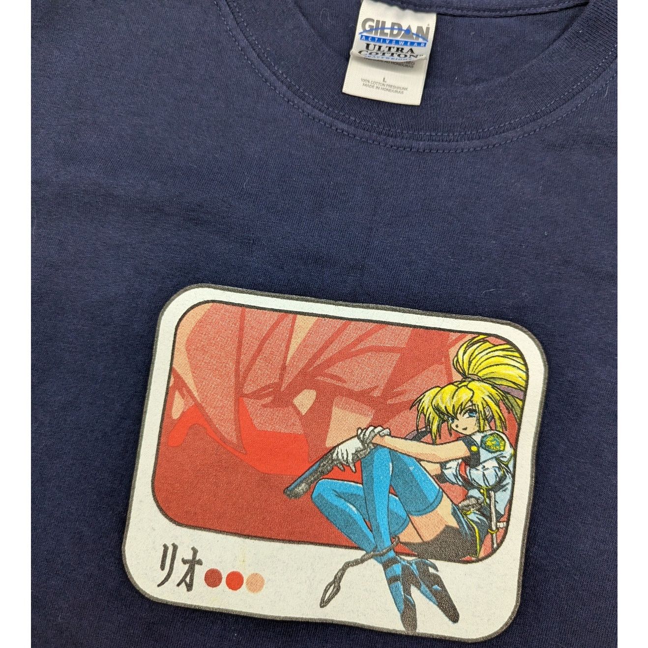 Gildan × Vintage 1996 Burn Up W ADV Films anime promo t-shirt Size US L / EU 52-54 / 3 - 2 Thumbnail