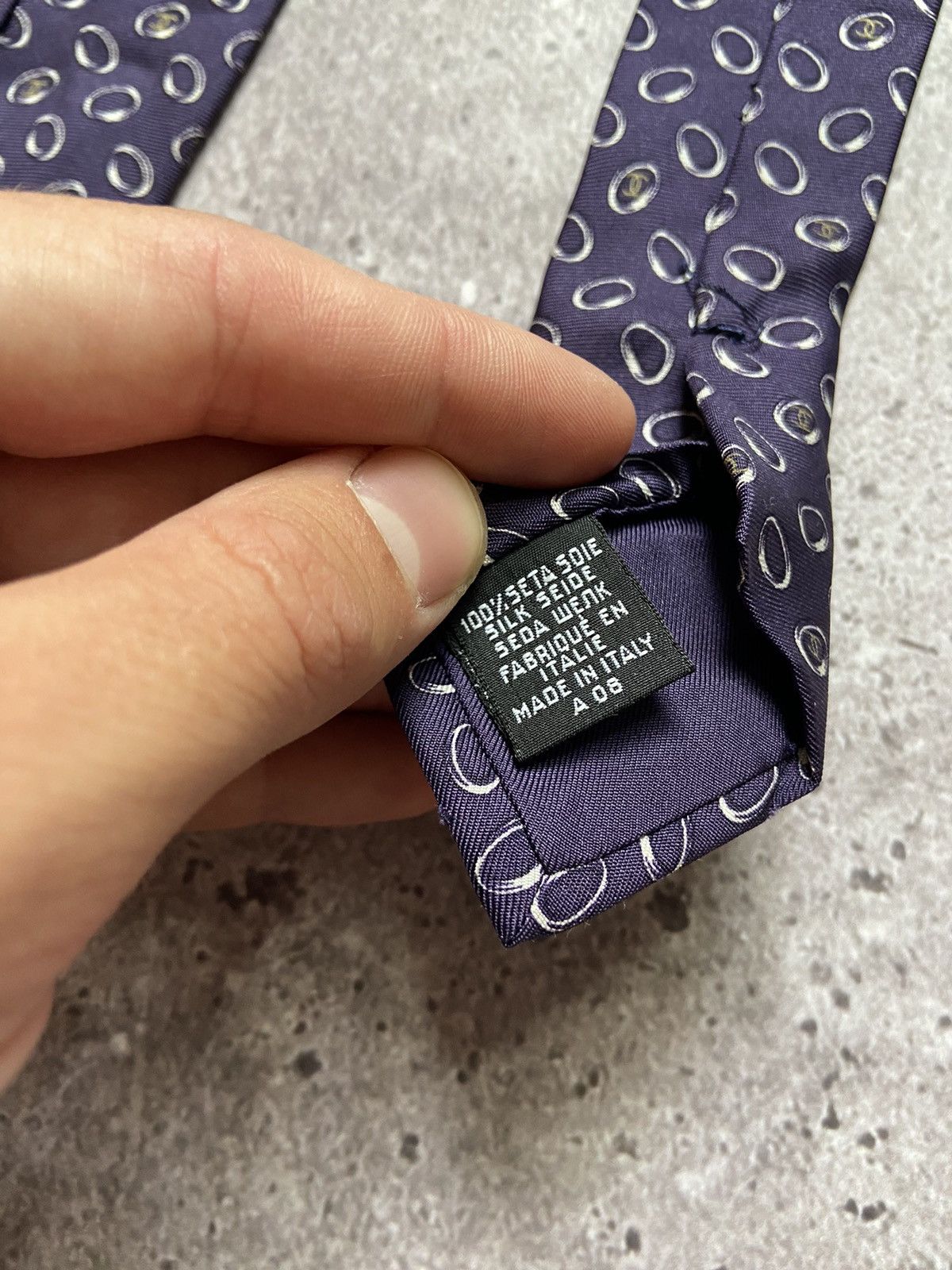 Chanel Chanel Ring Monogram Logo Tie Size ONE SIZE - 5 Thumbnail