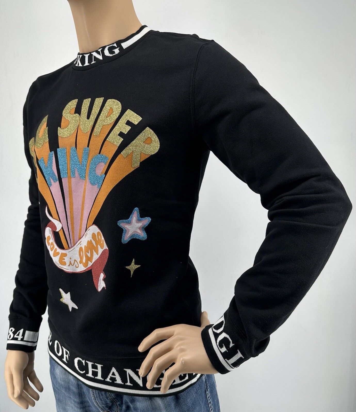 Dolce & Gabbana Size-EU-44/XS New Dolce&Gabbana Men's Sweatshirt Size US S / EU 44-46 / 1 - 3 Thumbnail