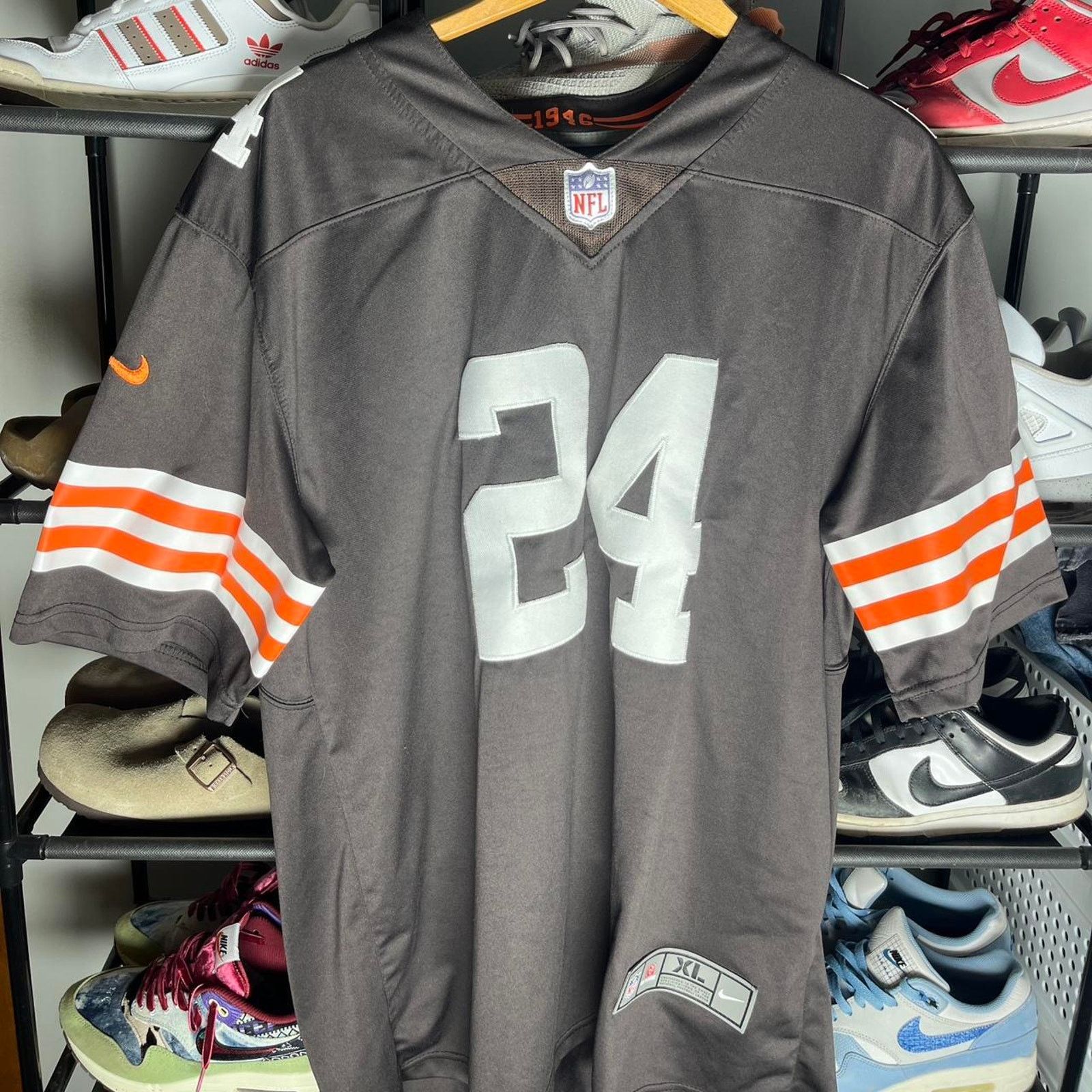 Nike Nike Cleveland Browns Nick Chubb Stitched Jersey Size US XL / EU 56 / 4 - 1 Thumbnail
