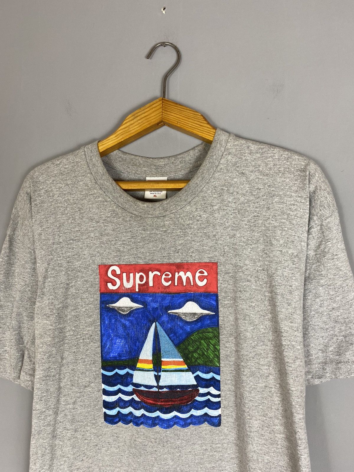 Supreme Vintage supreme big Logo tee T-shirt Size US XXL / EU 58 / 5 - 2 Thumbnail