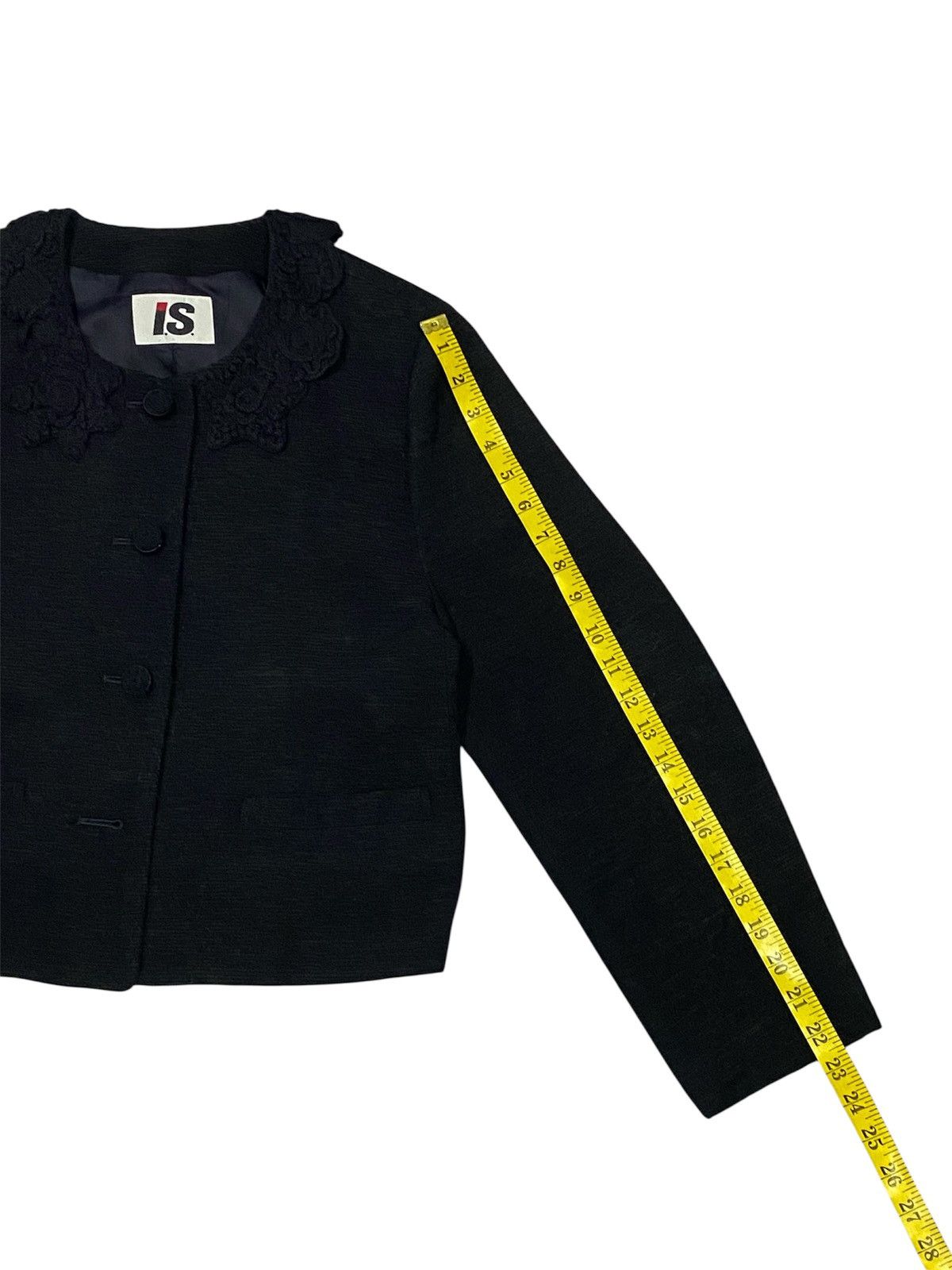 Issey Miyake Vintage Issey Miyake Petite Floral Knit Jacket Size M / US 6-8 / IT 42-44 - 16 Thumbnail