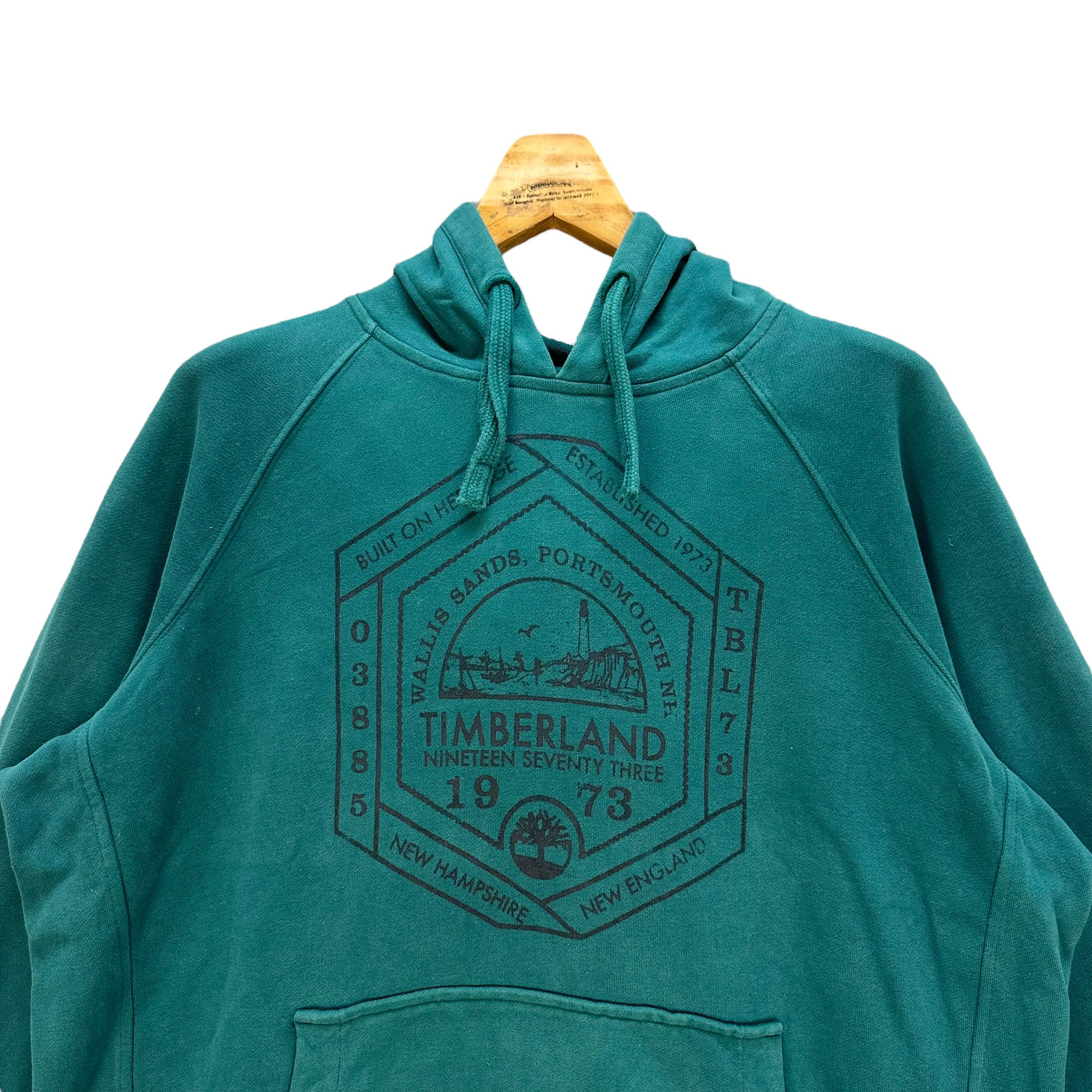 Timberland TIMBERLAND EARTHKEEPERS BIG LOGO PULLOVER HOODIES #8488-011 Size US XL / EU 56 / 4 - 2 Thumbnail