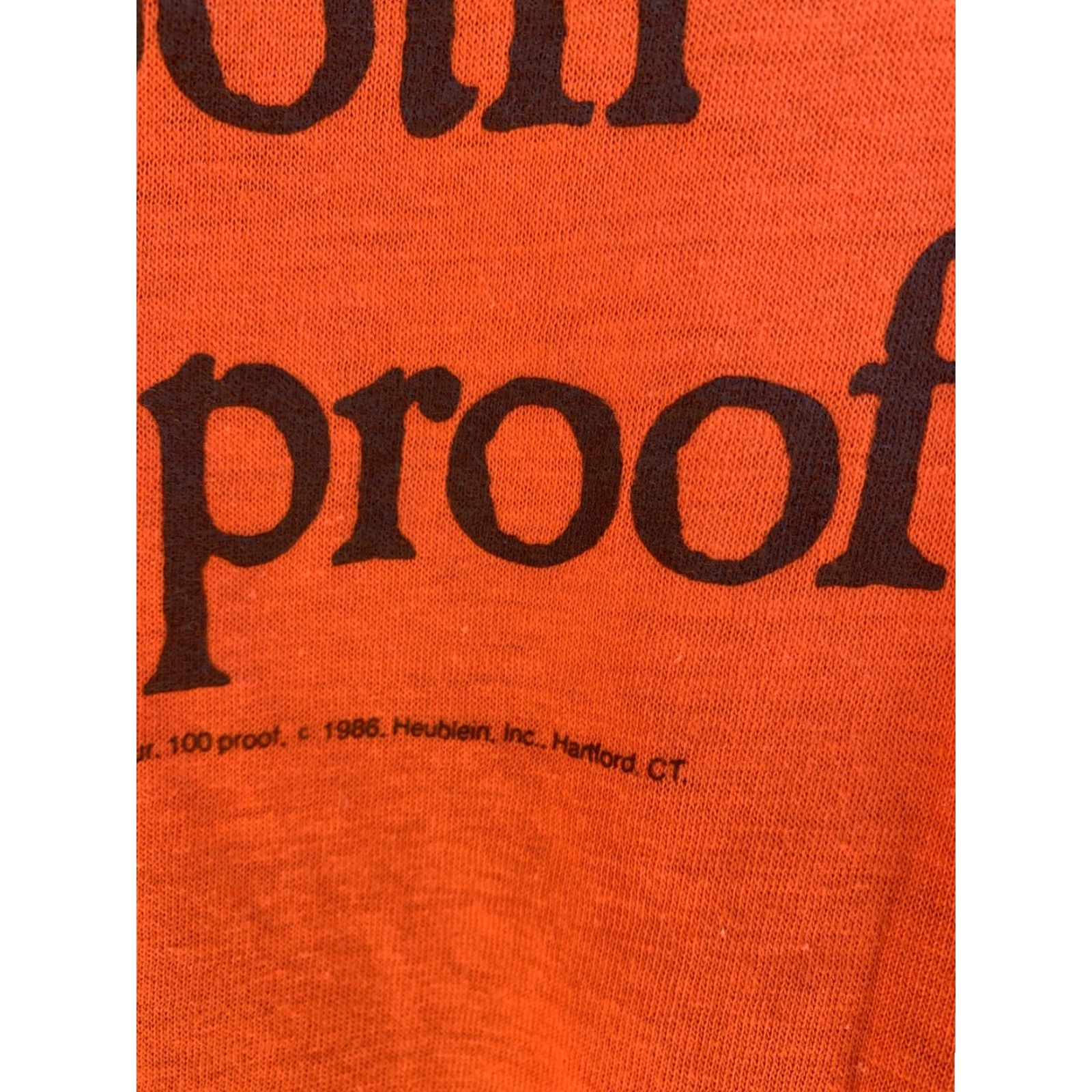 Vintage VINTAGE Yukon Jack Surprisingly Smooth At 100 Proof T Shirt c 1986 Single Stitch Size US M / EU 48-50 / 2 - 4 Thumbnail
