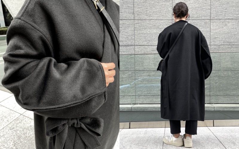 Theory Yohji Yamamoto Style Theory x Uniqlo Wool Long Coat Baggy Size S / US 4 / IT 40 - 5 Thumbnail