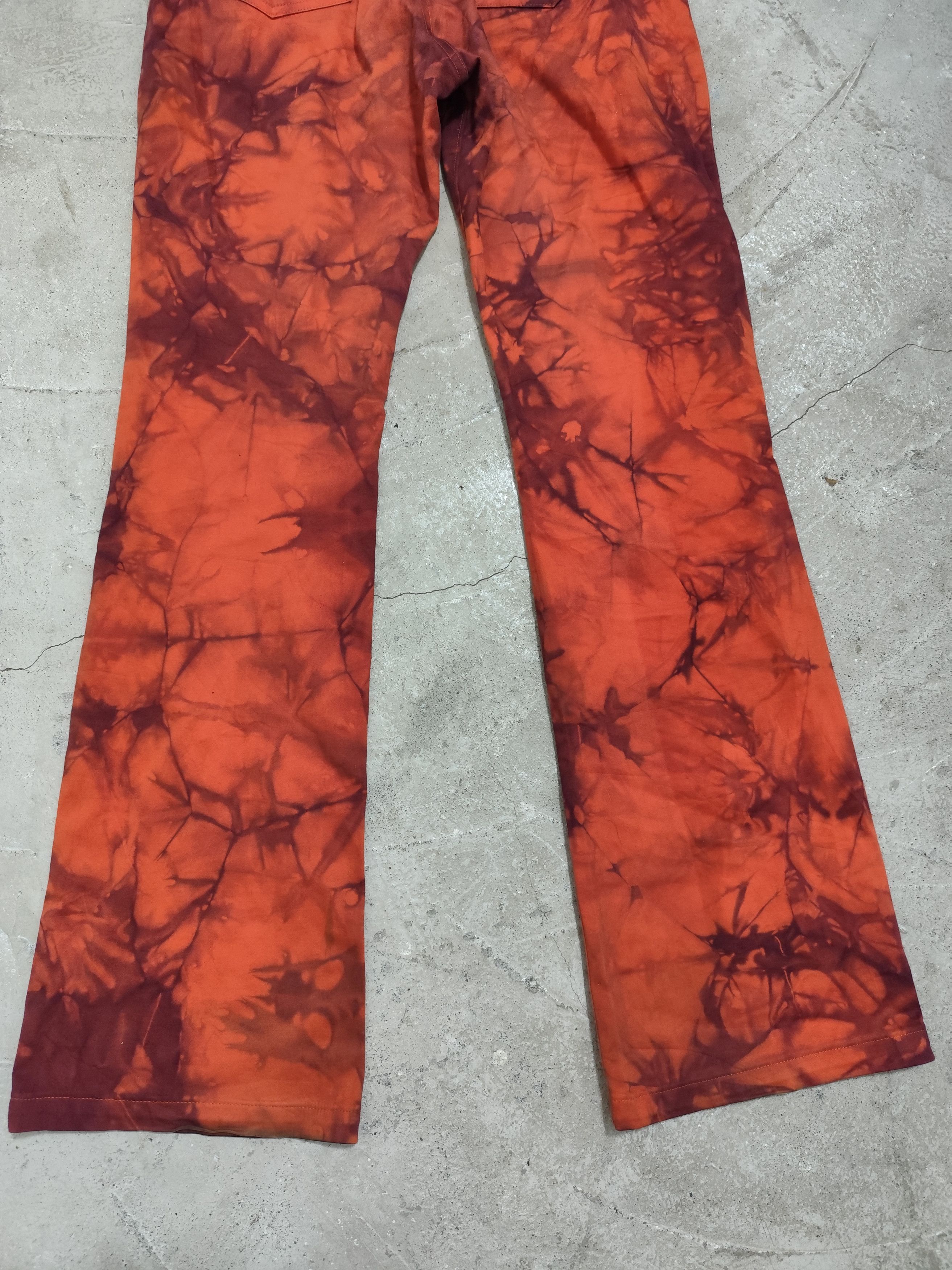 Tornado Mart If six was nine style et boite jeans flared bleach design Size US 28 / EU 44 - 7 Thumbnail