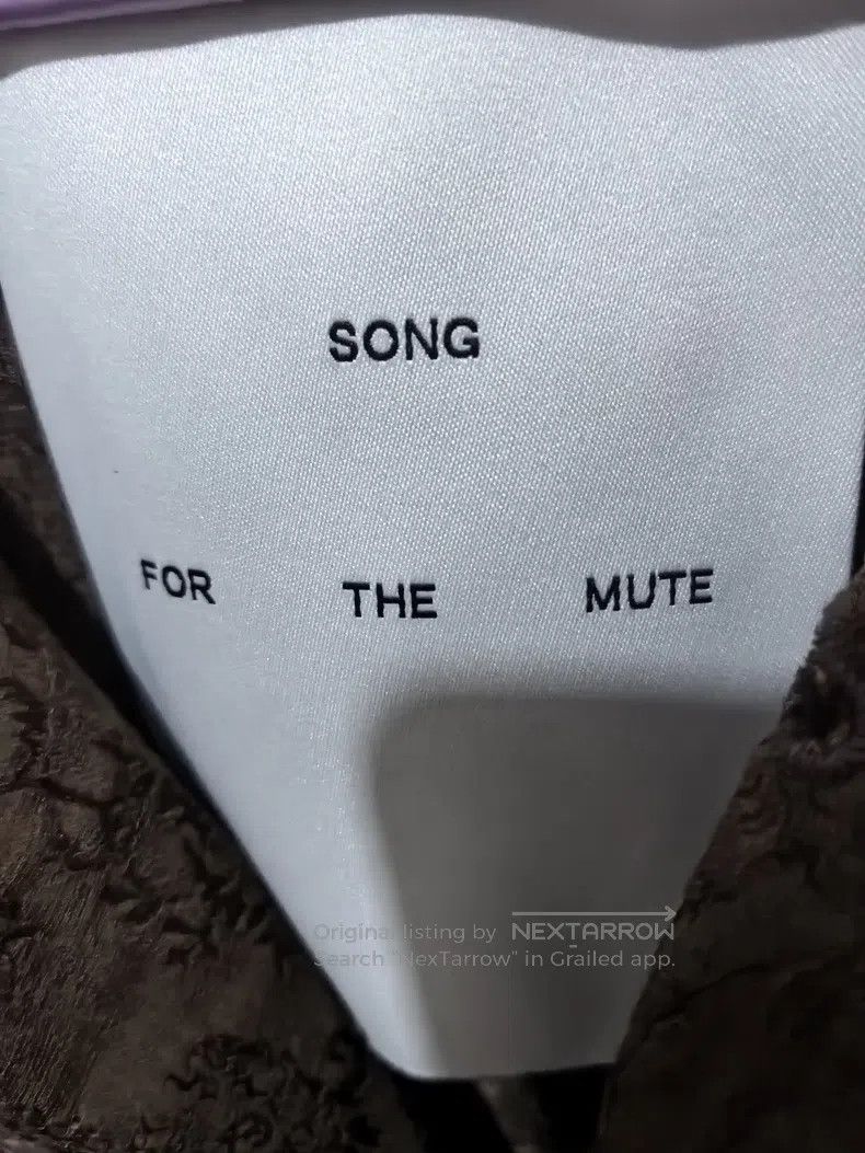 Song For The Mute Song For The Mute Shirt deep brown Size US M / EU 48-50 / 2 - 3 Thumbnail