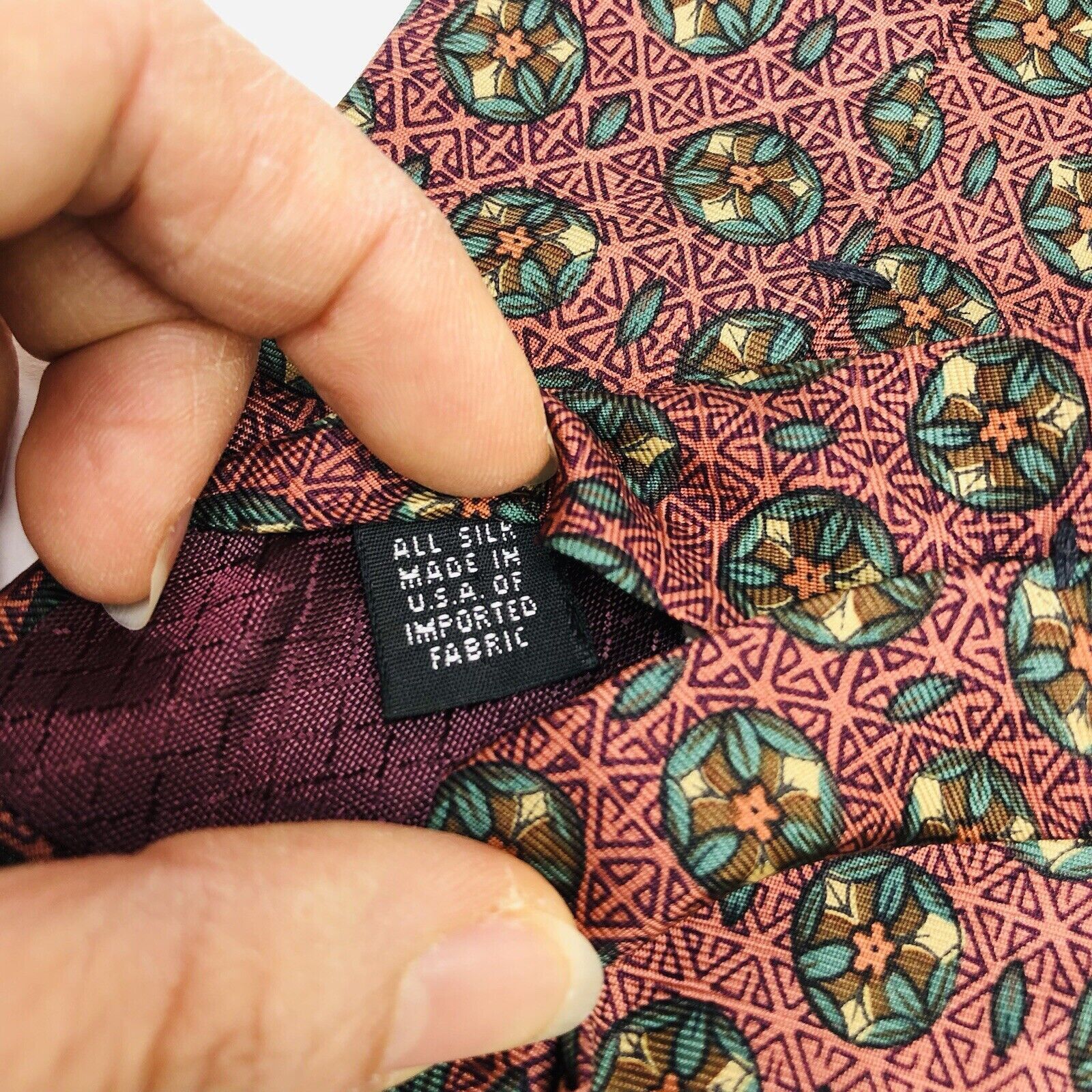 Christian Dior Monsieur Christian Dior Monsieur Silk Men Tie Office Formal Size ONE SIZE - 5 Thumbnail
