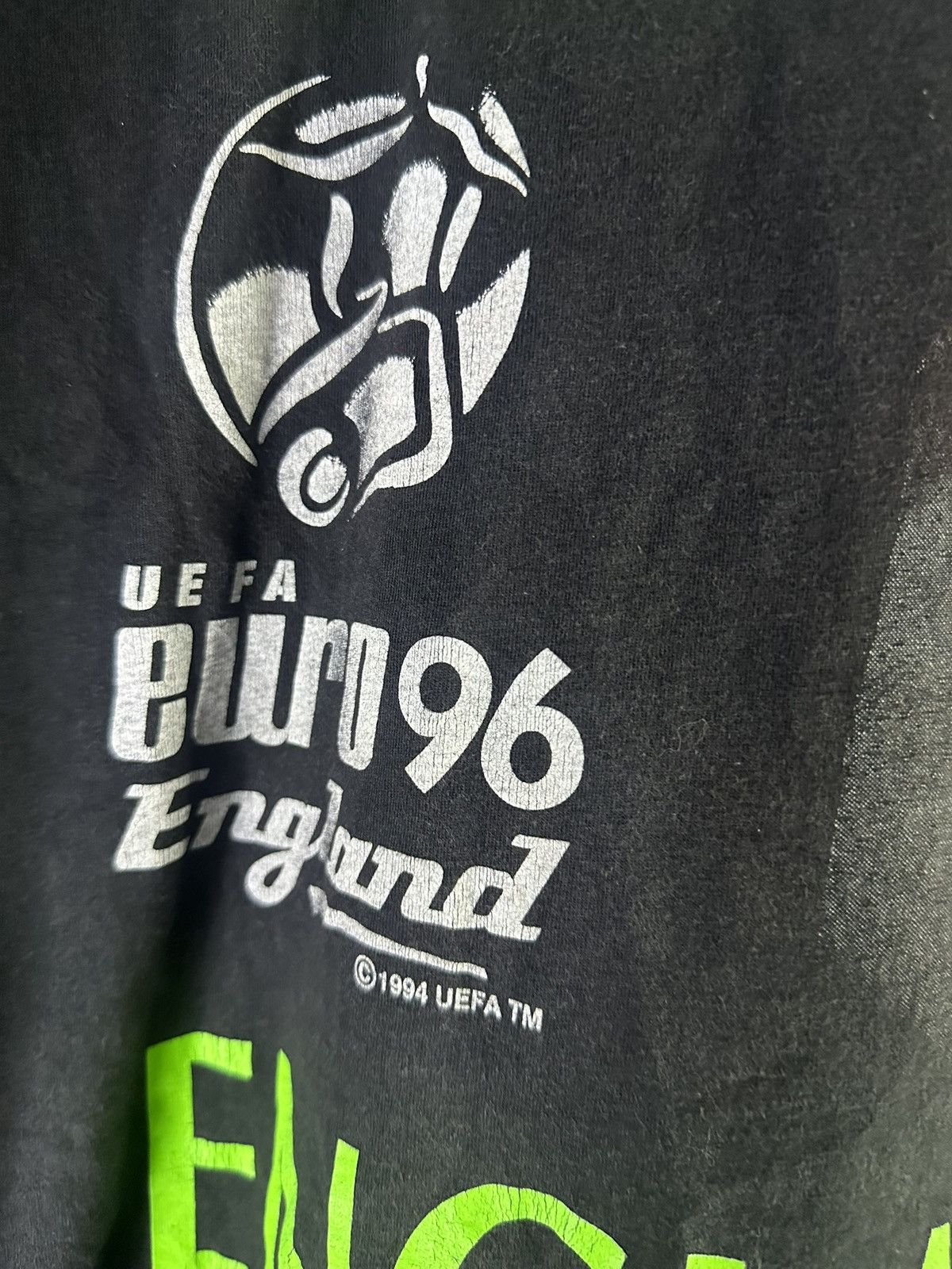 Palace × Umbro Vintage Umbro Uefa Euro 96 England Sunfaded Tshirt Size US M / EU 48-50 / 2 - 5 Thumbnail