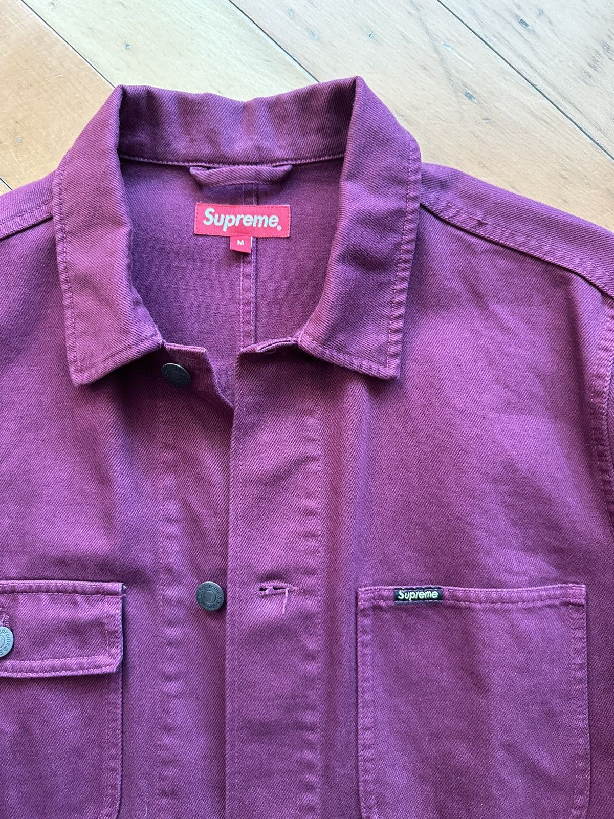 Supreme Supreme SS18 Tapestry Denim Chore Jacket Size US M / EU 48-50 / 2 - 2 Thumbnail