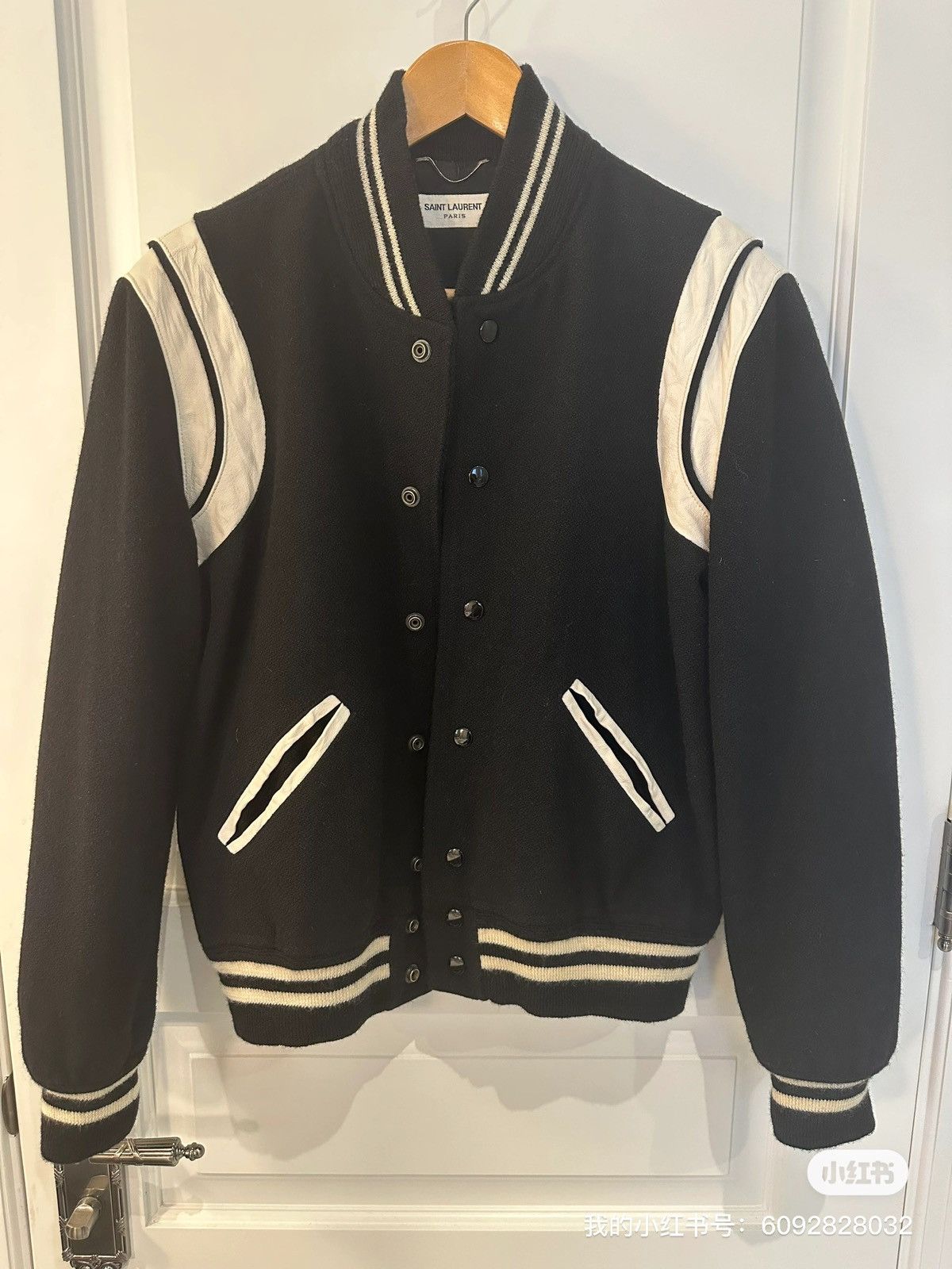 Saint Laurent Paris 2018 Saint Laurent Teddy Jacket Size US S / EU 44-46 / 1 - 1 Thumbnail