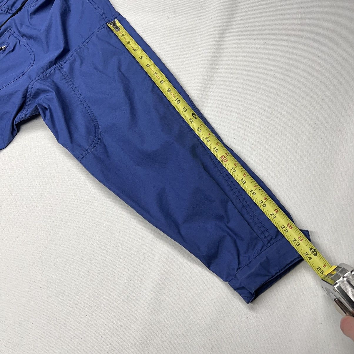 London Fog × Vintage VTG London Fog Jacket Blue Pocket Hood Zip Long Coat Towne Size US L / EU 52-54 / 3 - 20 Thumbnail