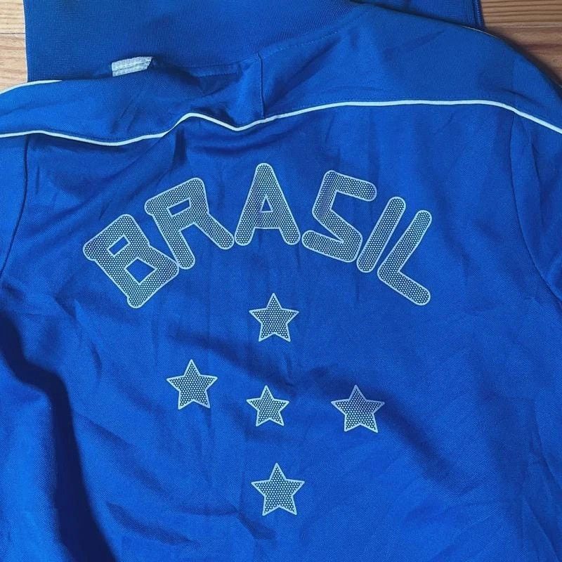 Nike Nike Brazil CBF Track Jacket Vintage Small Size US S / EU 44-46 / 1 - 9 Thumbnail