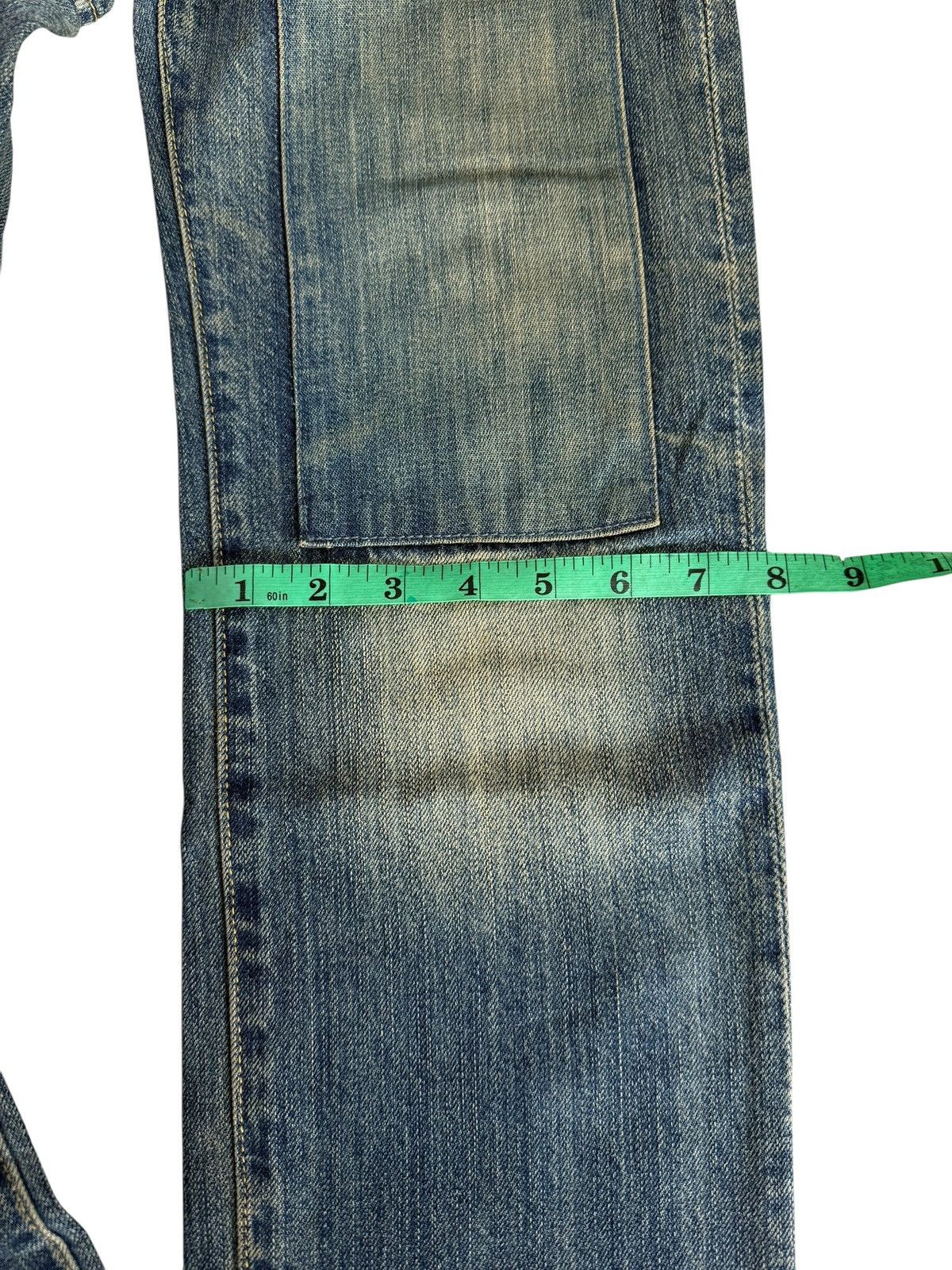 Global Work Vintage Japan Global Work Patchwork Fade Jeans Pants Denim Size US 30 / EU 46 - 13 Thumbnail