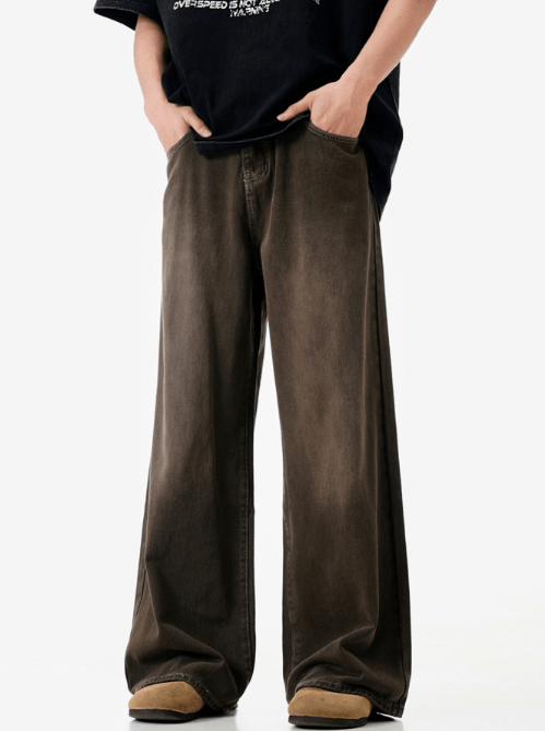 Japanese Brand × Jean American men's retro distressed straight loose casual jeans Size US 32 / EU 48 - 1 Thumbnail