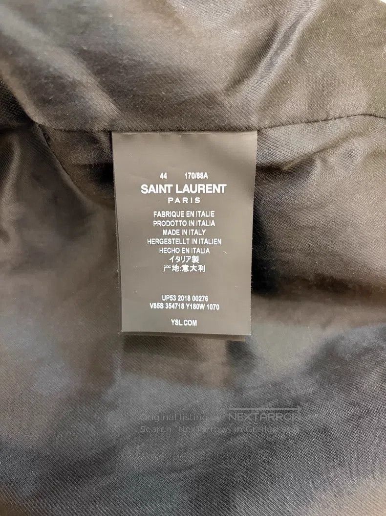 Saint Laurent Paris Saint Laurent Paris Black and White Sheepskin Patchwork Wo Size US S / EU 44-46 / 1 - 4 Thumbnail
