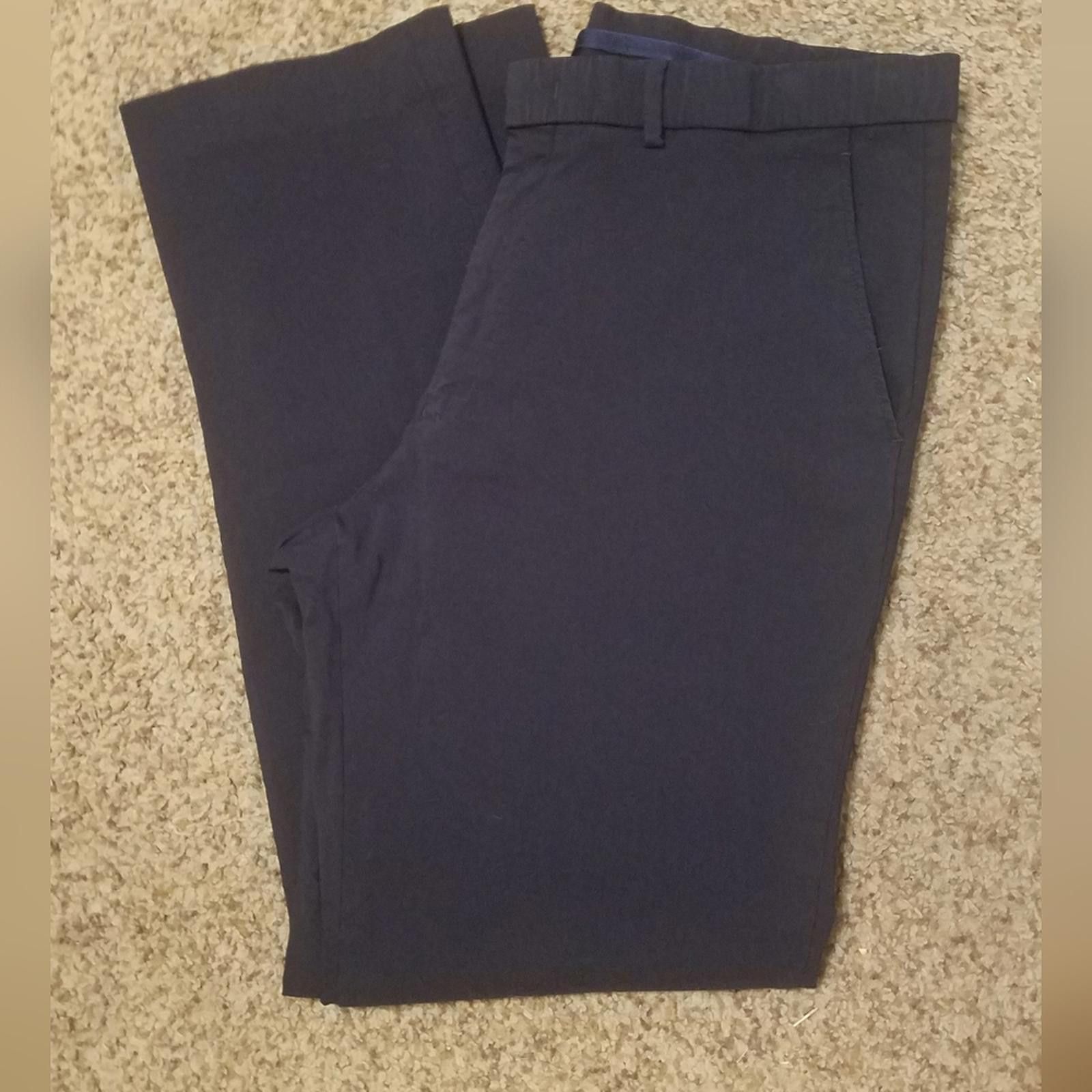 Tommy Hilfiger Tommy Hilfiger Navy Blue Dress Pants 36/32 Size US 36 / EU 52 - 1 Thumbnail