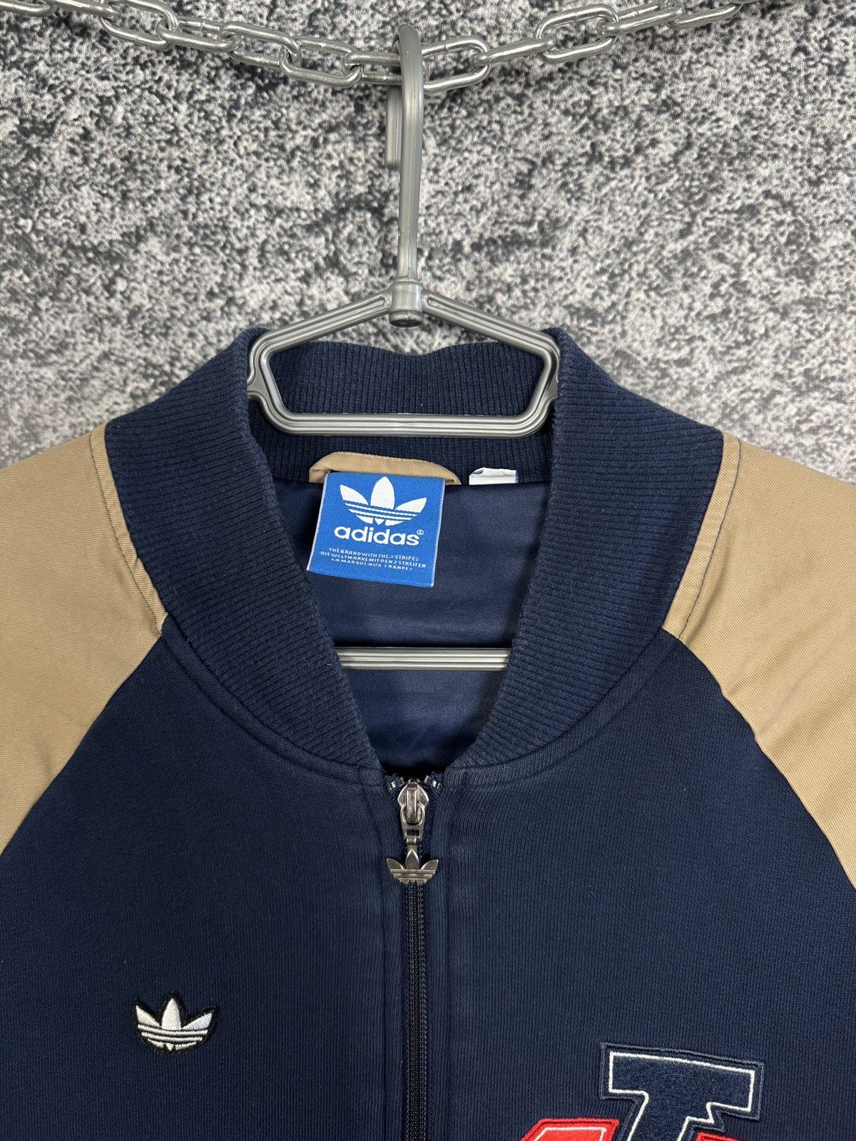 Adidas Men’s Adidas Originals Full Zip Bomber Jacket College Size M Size US M / EU 48-50 / 2 - 6 Thumbnail