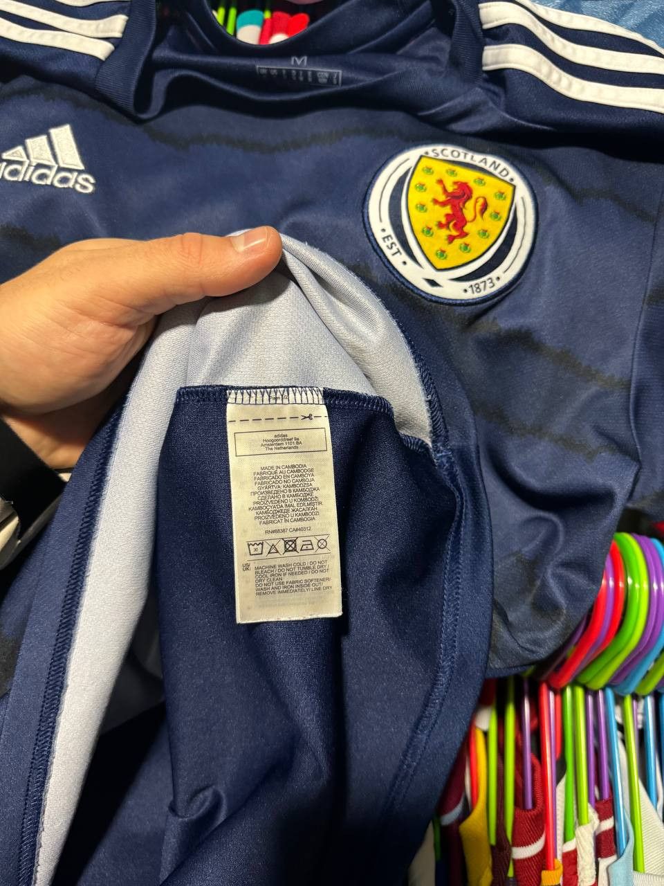 Adidas × Vintage Vintage Scotland National Team 2020 Adidas Soccer Jersey Size US M / EU 48-50 / 2 - 13 Thumbnail