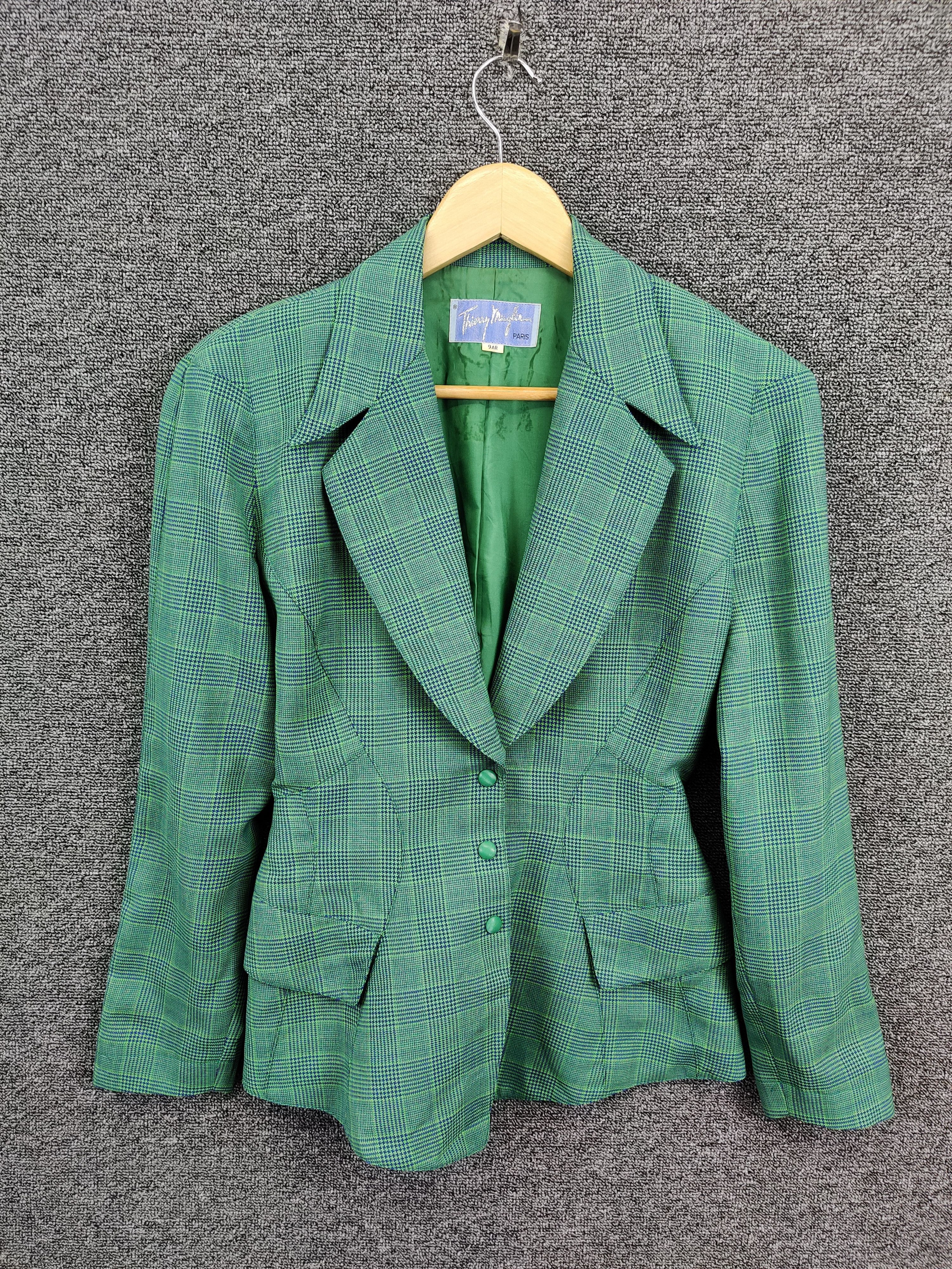 Thierry Mugler Thierry Mugler Paris Wool Blazer Jacket Size S / US 4 / IT 40 - 1 Thumbnail