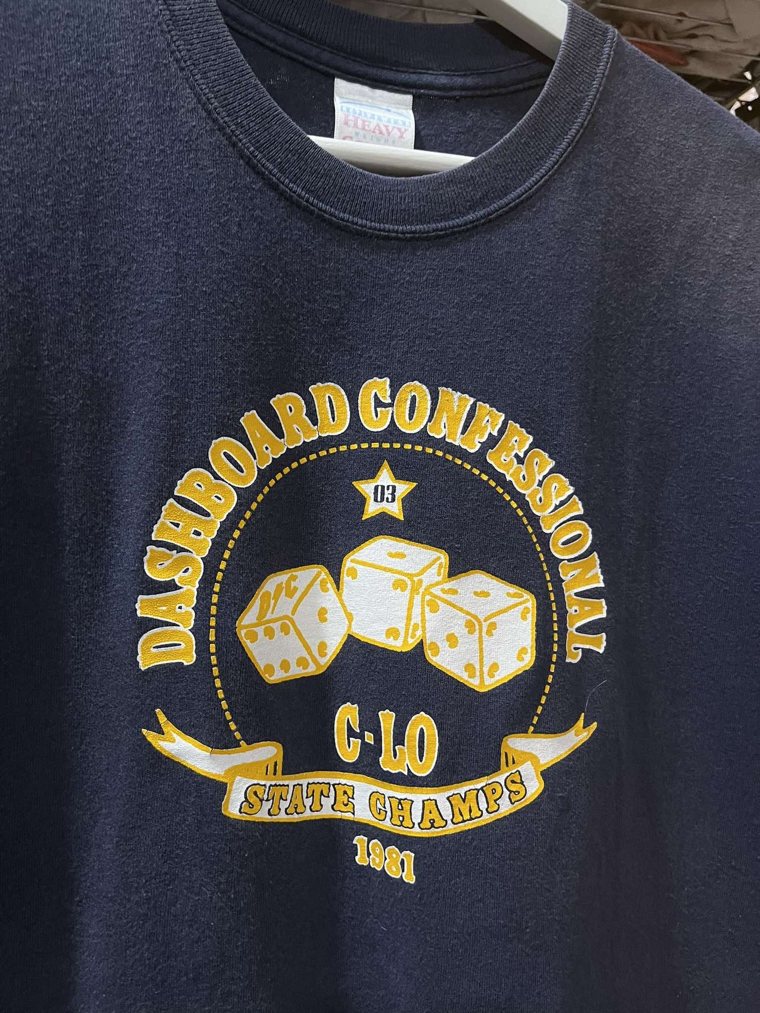 Band Tees × Vintage Dashboard Confessional Alternative Rock Emo Band Tee 00s Size US M / EU 48-50 / 2 - 2 Thumbnail
