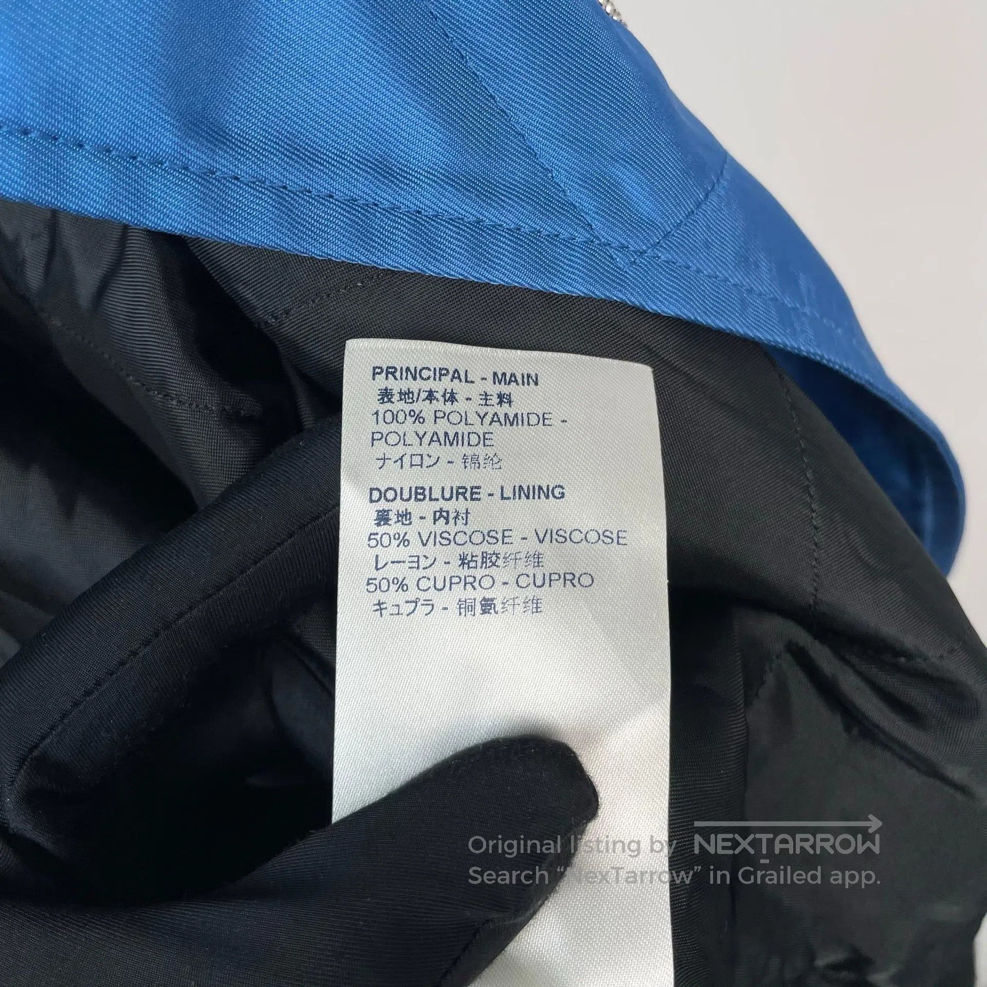 Louis Vuitton Louis Vuitton Limited edition blue embroidered badge pilot Size XS / US 0-2 / IT 36-38 - 9 Thumbnail