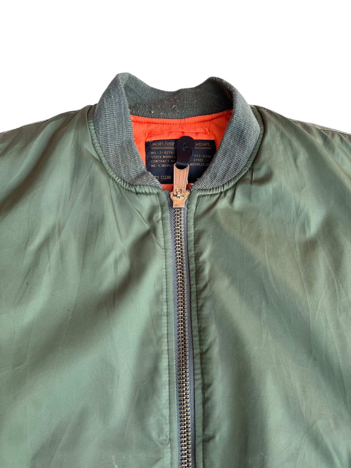 Vintage Vtg Bomber Jacket Flayer Mens Size US L / EU 52-54 / 3 - 2 Thumbnail