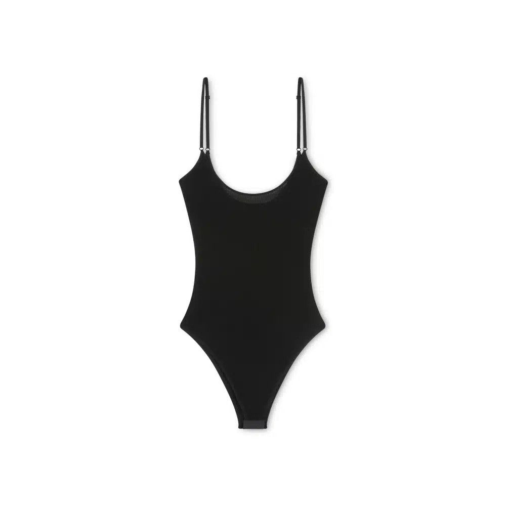 Tom Ford o1loc1c1224 BOK039 Ribbed Bodysuit in Black Size M / US 6-8 / IT 42-44 - 1 Preview