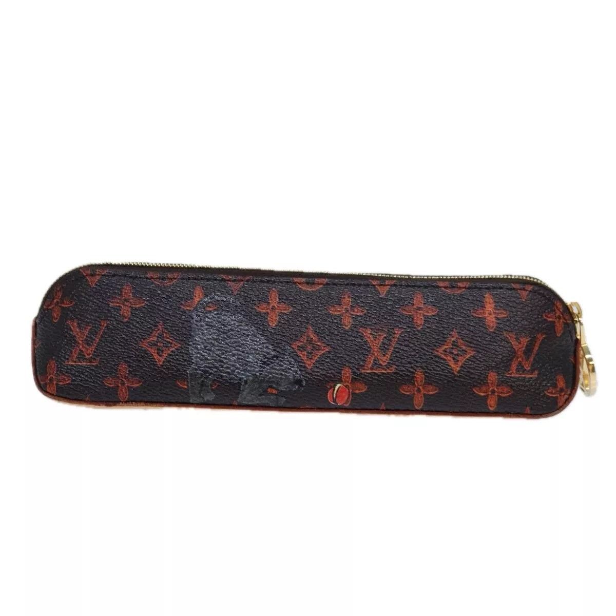 Louis Vuitton LOUIS VUITTON Catgram Trousse Elizabeth Pen Case Brown Size ONE SIZE - 2 Thumbnail