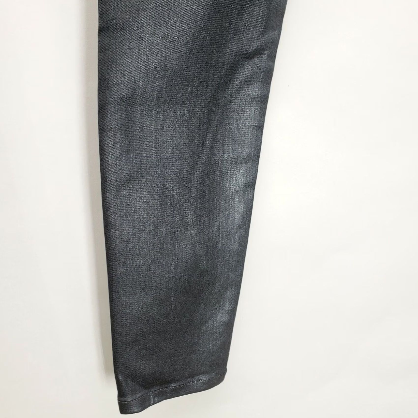 Vintage JOE'S Jeans Skinny Jeans Womens High Rise Button Gunmetal Metallic 24 New Size 4XL / US 24-26 - 7 Thumbnail