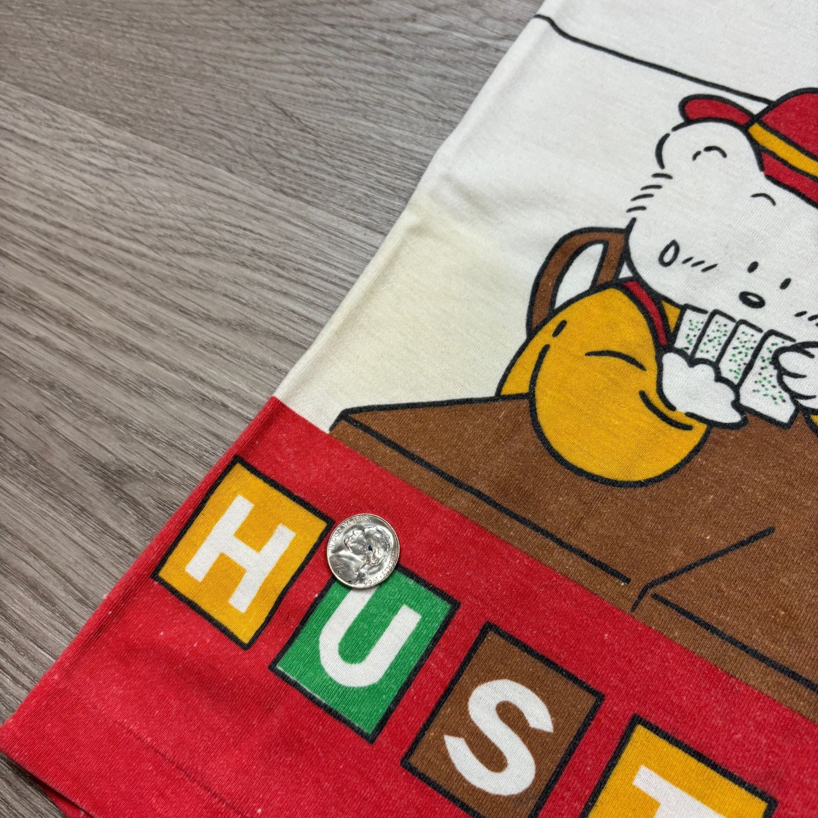 Vintage VTG Wing Hung Hustler Zoo Animal Single Stitch Shirt Small Size US S / EU 44-46 / 1 - 8 Thumbnail