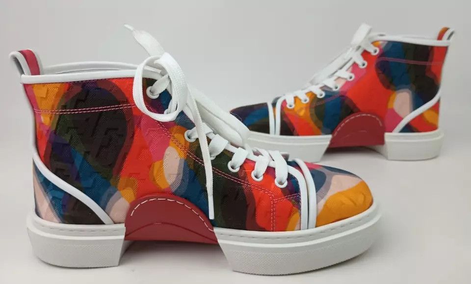 Christian Louboutin o1s1wg110125 Sneaker in Multicolor Size US 10.5 / EU 43-44 - 2 Thumbnail