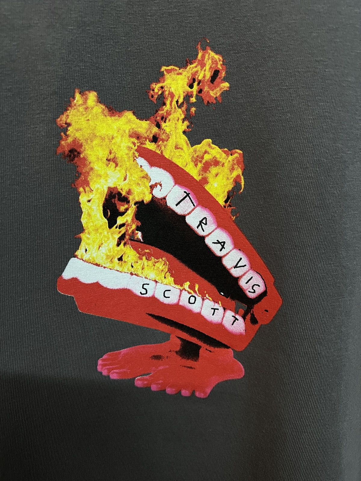 Rap Tees × Travis Scott Rare Day n Night Festival Pure rage seeing is believing tee Size US L / EU 52-54 / 3 - 2 Thumbnail
