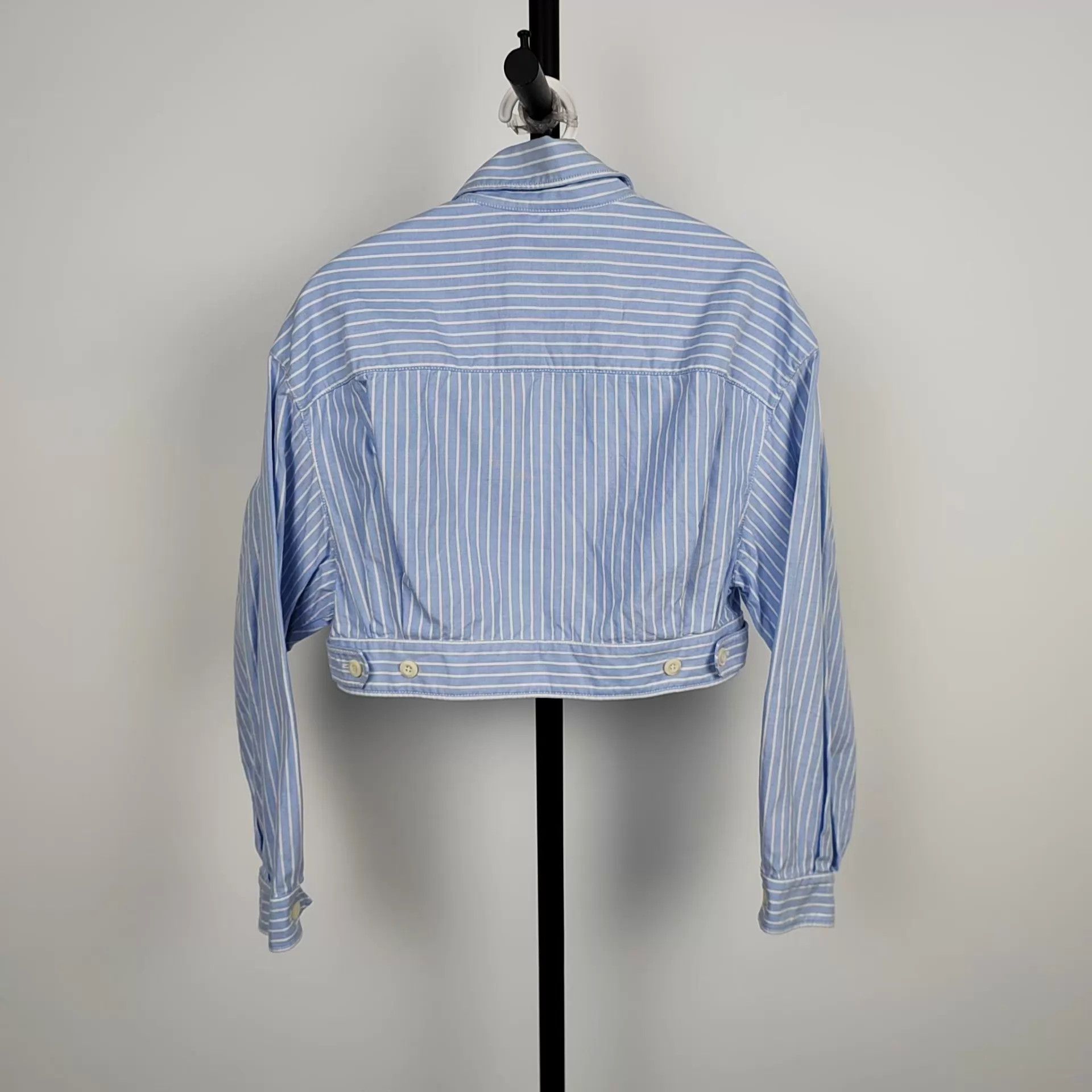 Miu Miu MIU MIU Checked Blue Women's Jacket Size XS / US 0-2 / IT 36-38 - 2 Thumbnail