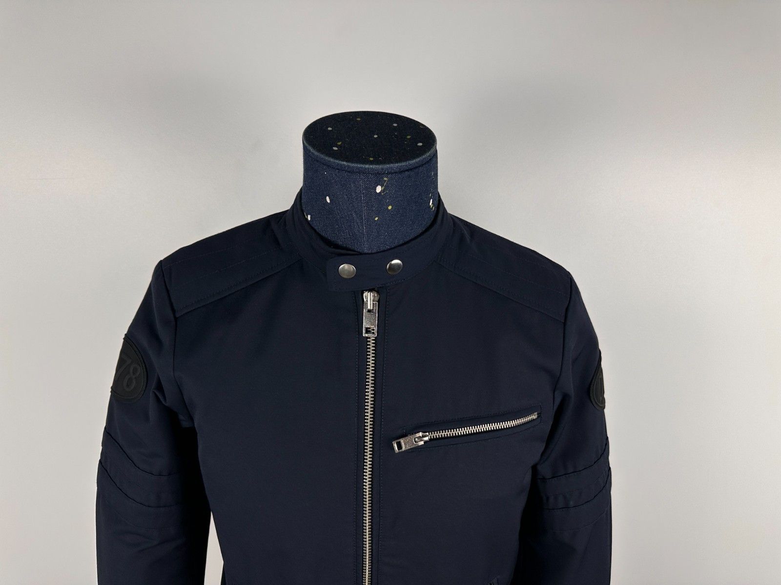 Diesel Diesel Glory Bikers Jacket Light Padded Size S Navy Size US S / EU 44-46 / 1 - 2 Thumbnail