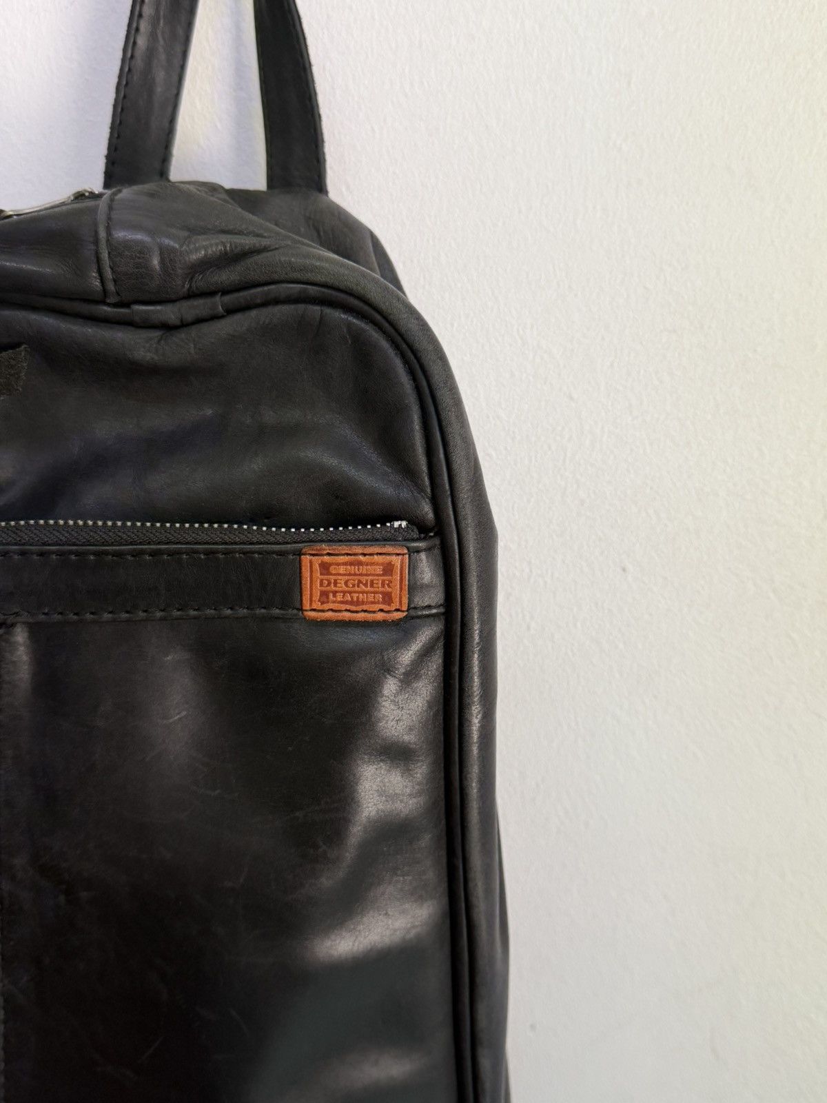Leather Faster Son Degner Motorcycles Leather Crossbody Size ONE SIZE - 5 Thumbnail