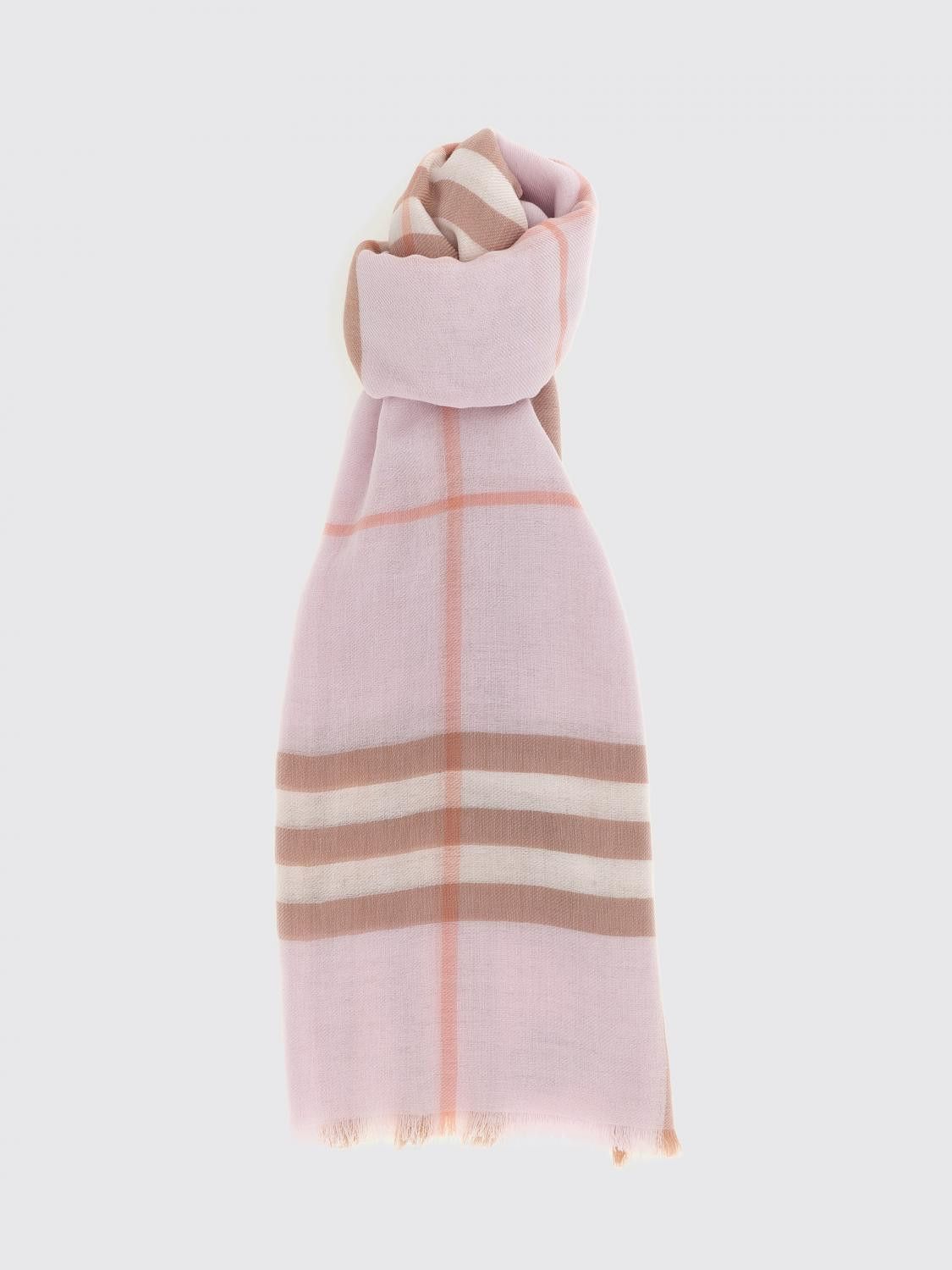 Burberry Burberry Scarf Woman Pink Size ONE SIZE - 1 Thumbnail